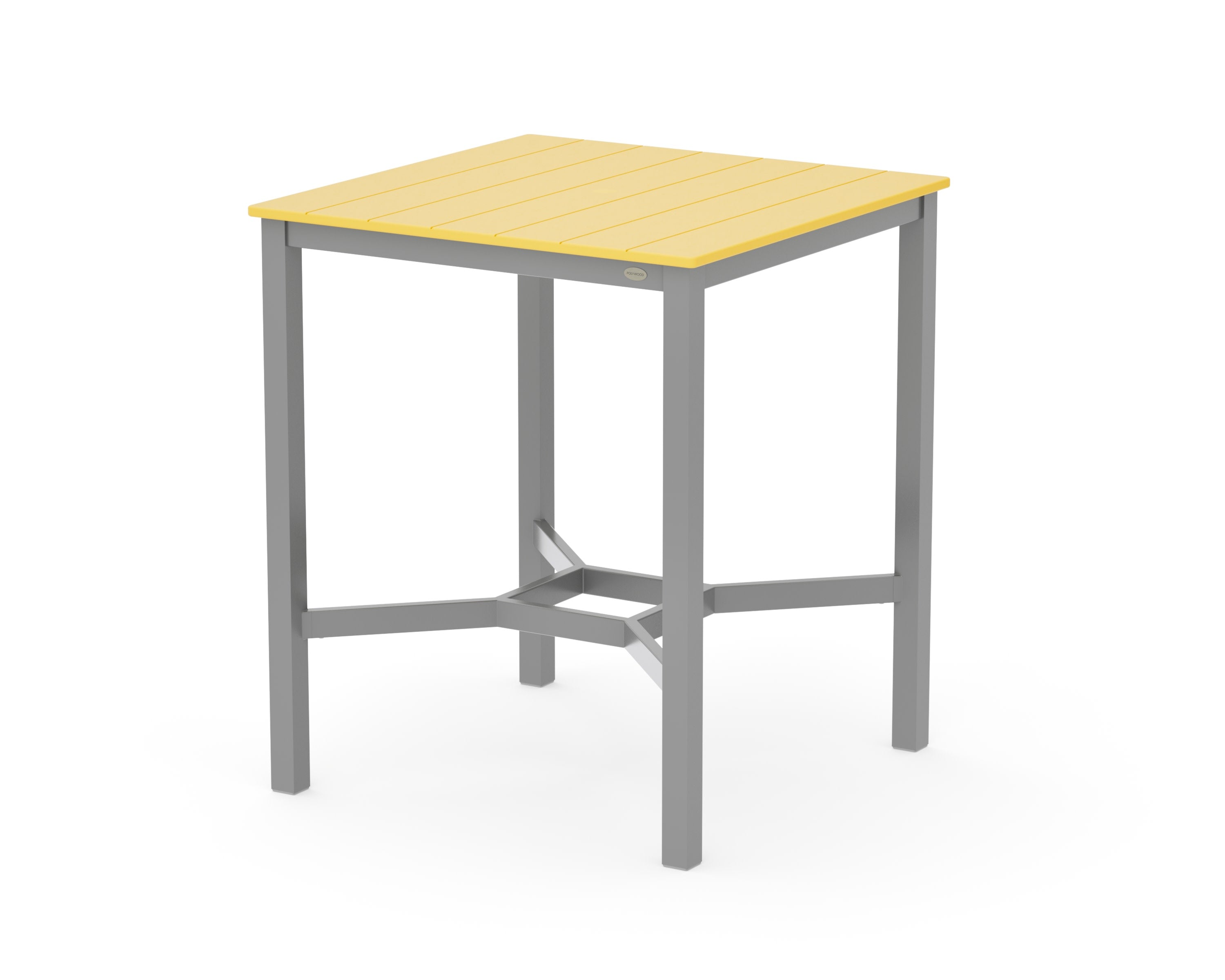 Main Street 36 x 36 Bar Table in Sand / Lemon
