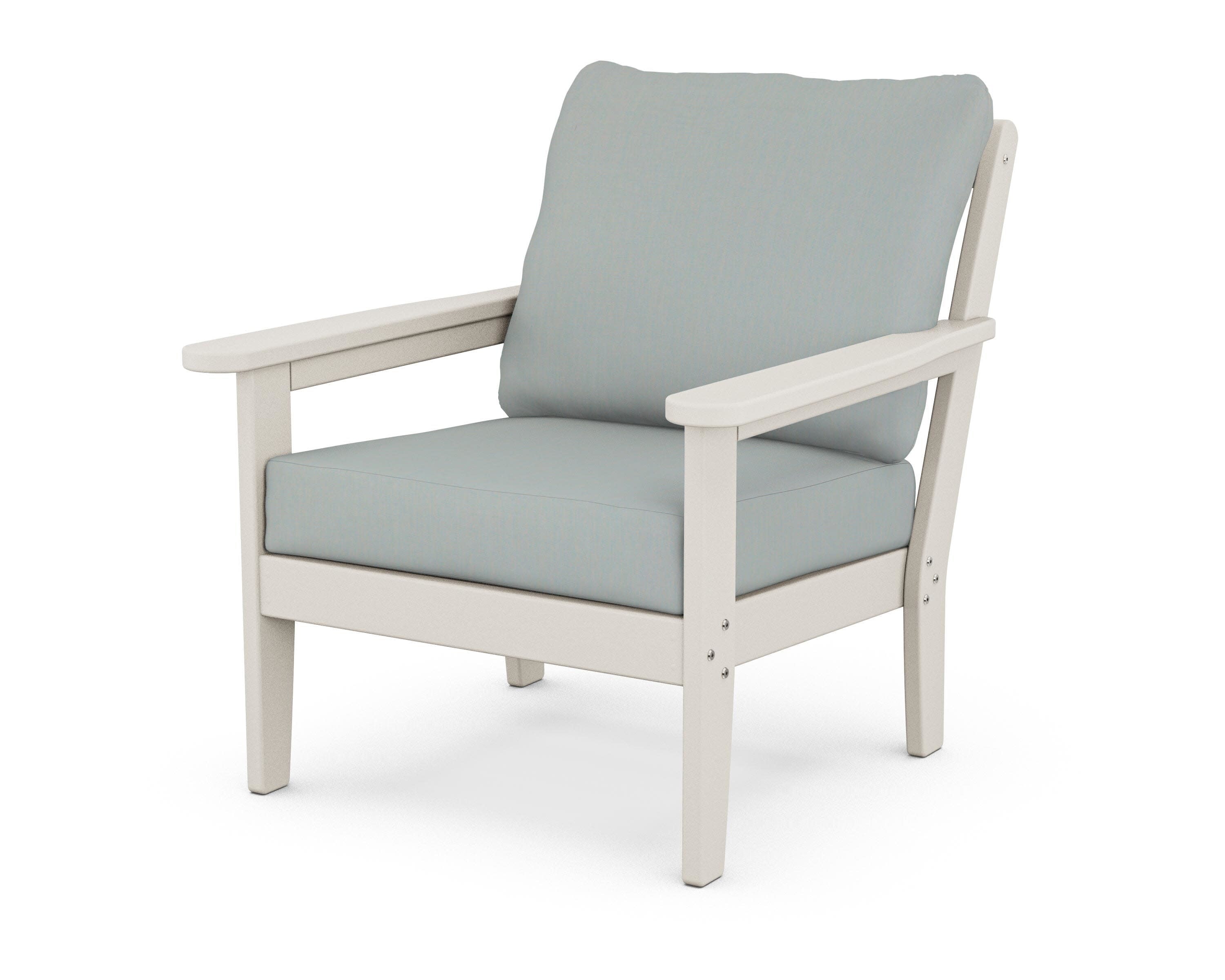 Cottage Deep Seating Chair in Sand / Spa