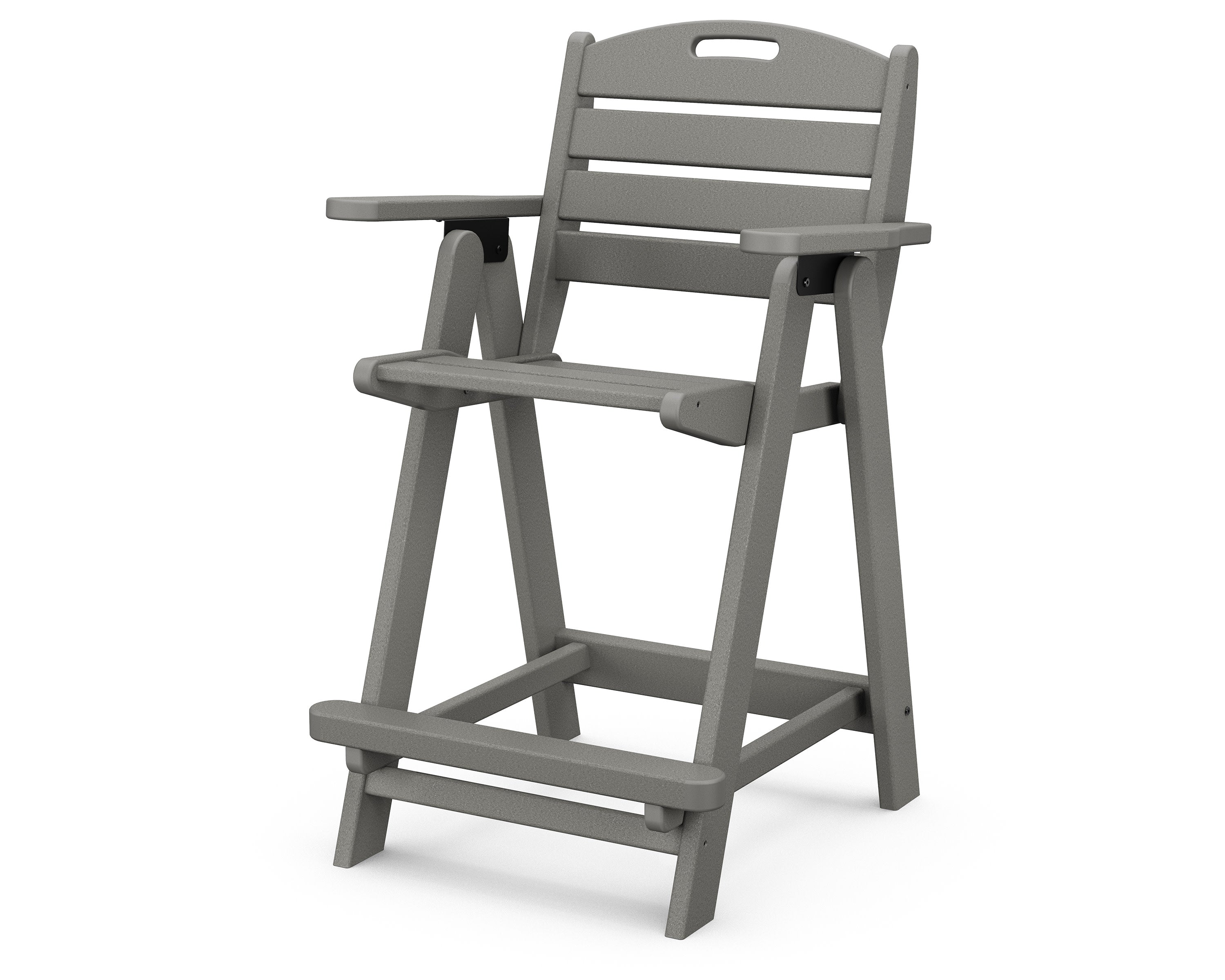 Nautical Counter Chair in Slate Grey