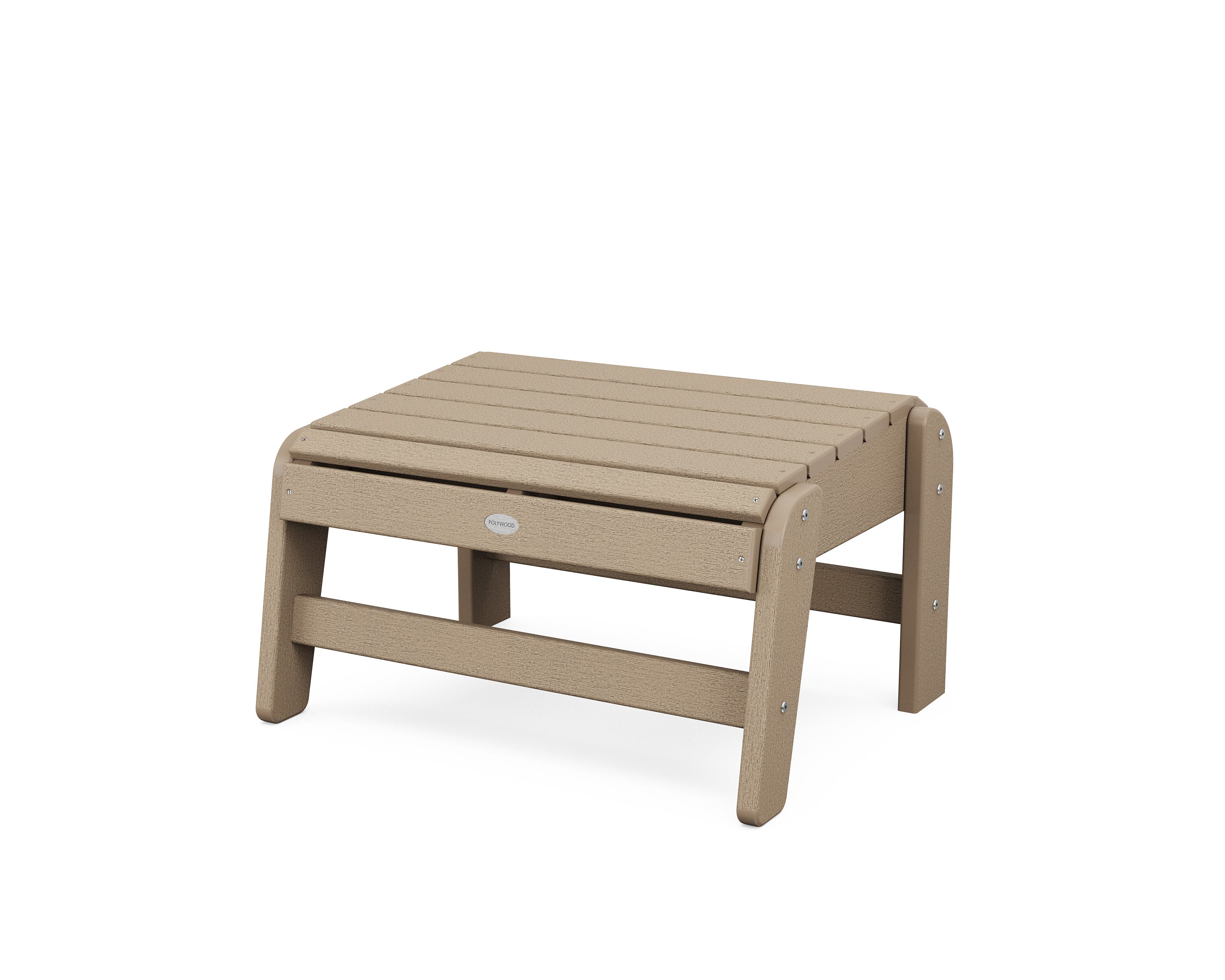Grand Adirondack Ottoman in Vintage Sahara