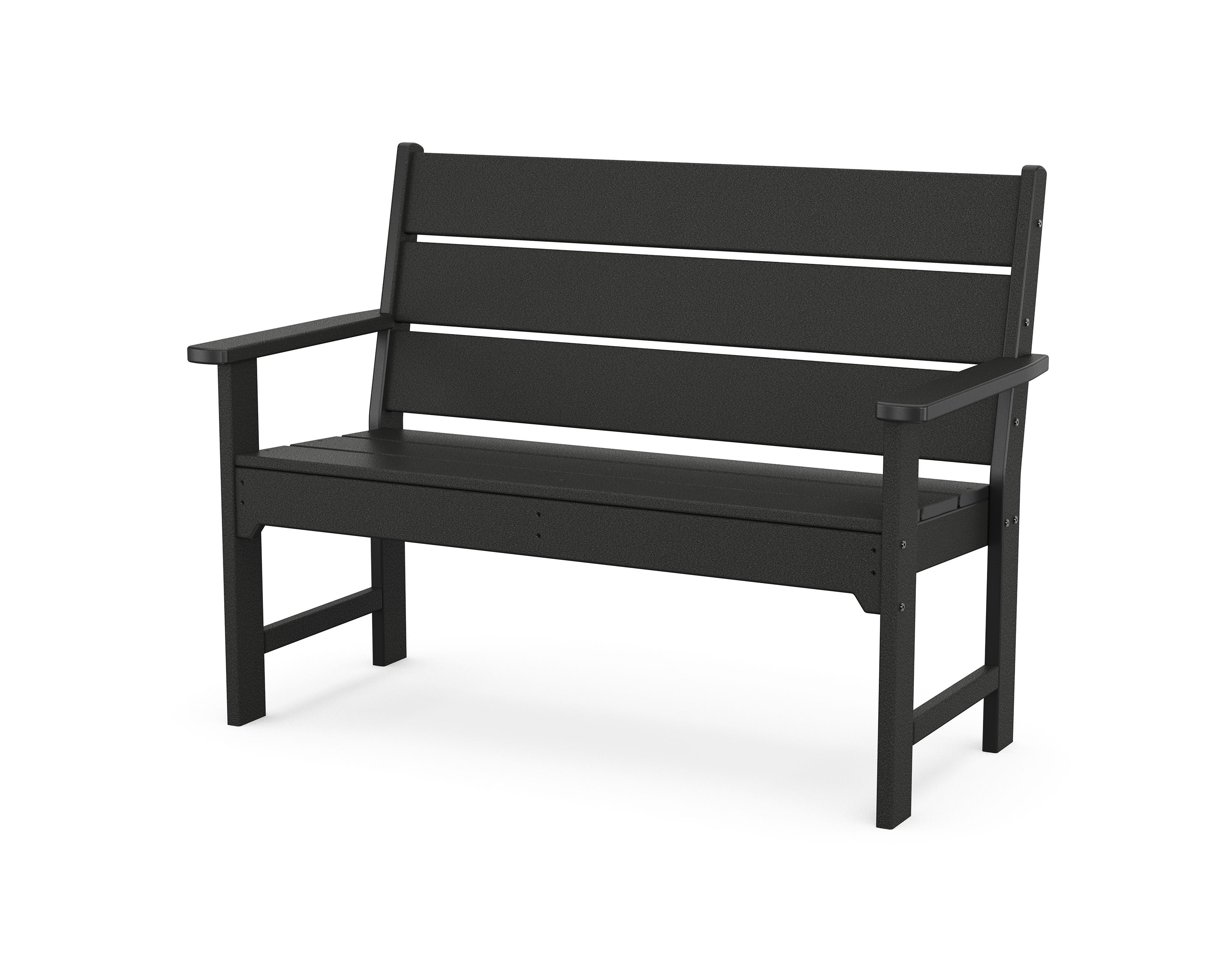 Lakeside 48" Bench in Black