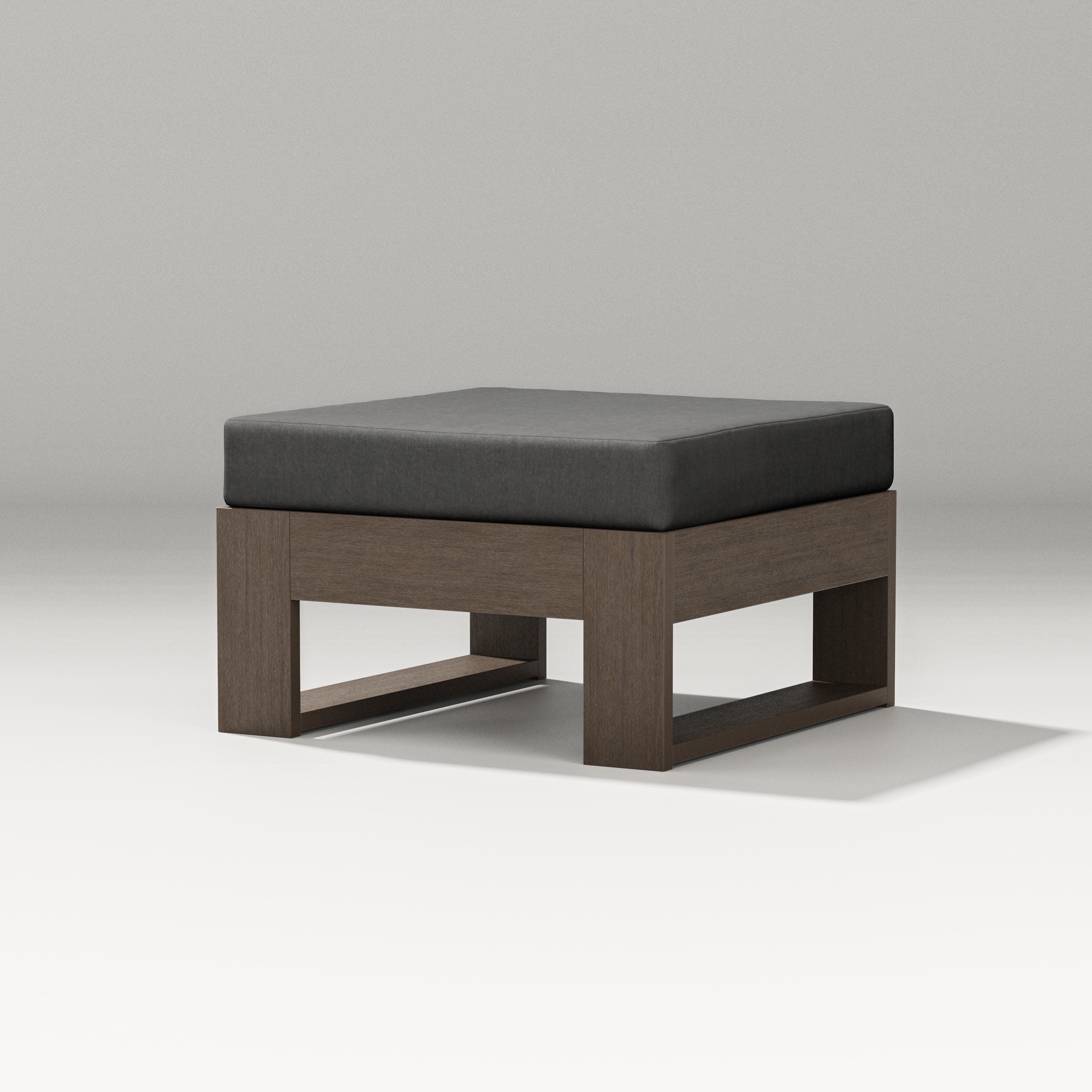 Latitude Lounge Ottoman in Kona / Spectrum Carbon