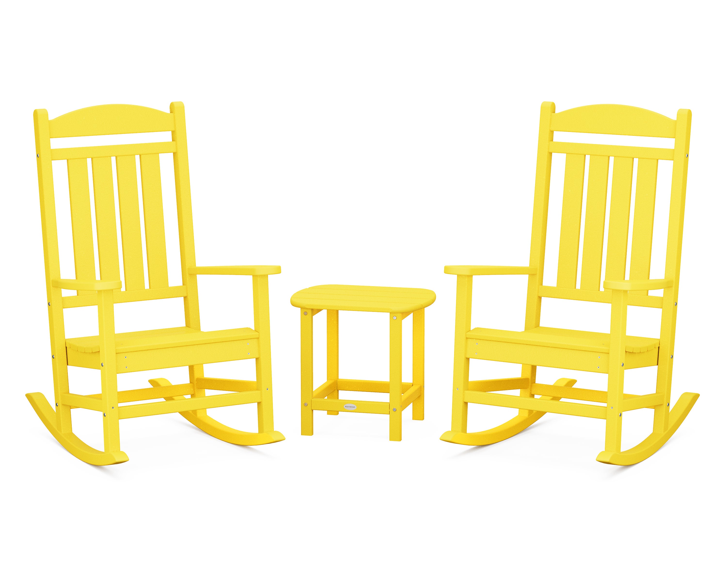 Presidential Rocker 3-Piece Set in Lemon