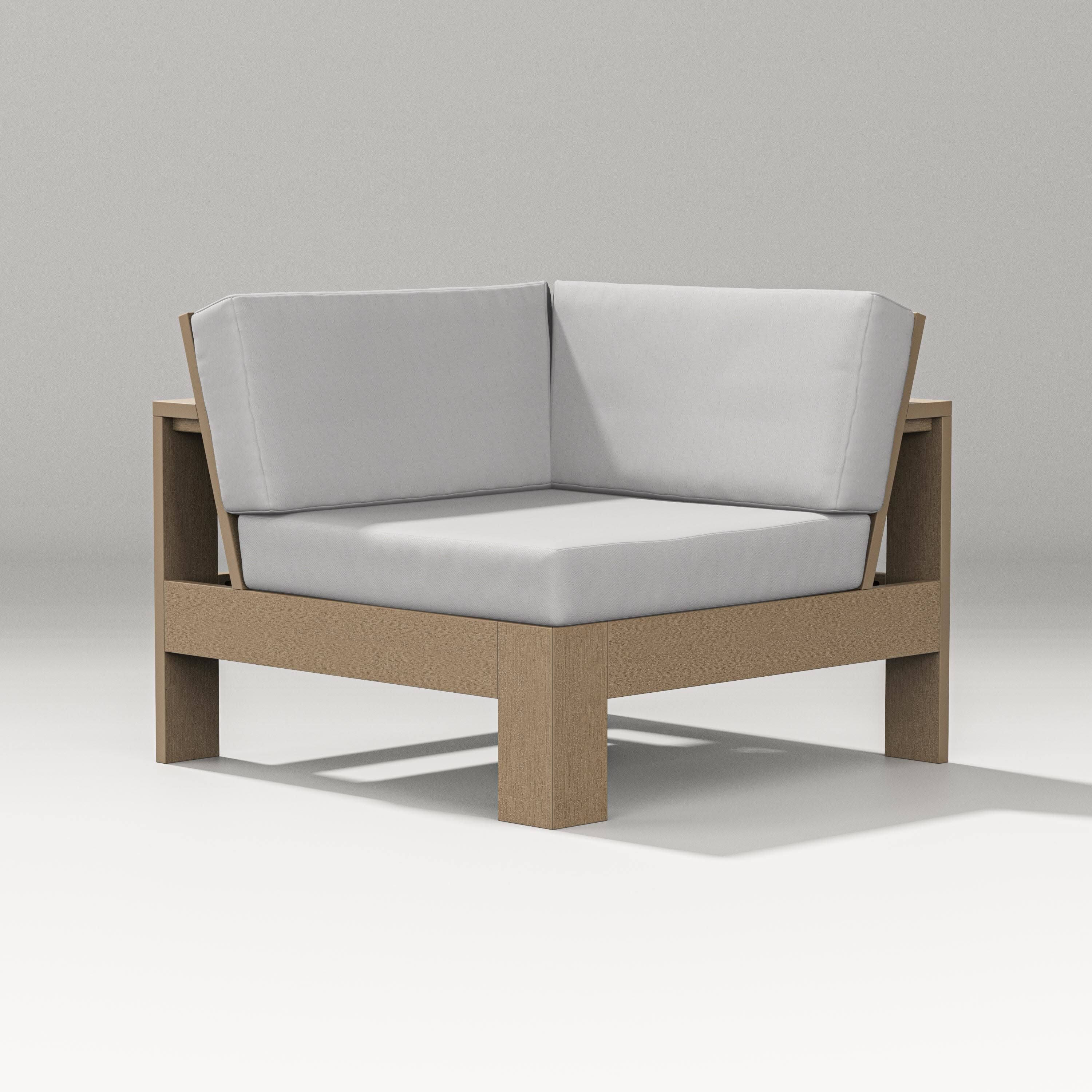 Latitude Modular Corner Chair in Vintage Sahara / Diamond in the Rough