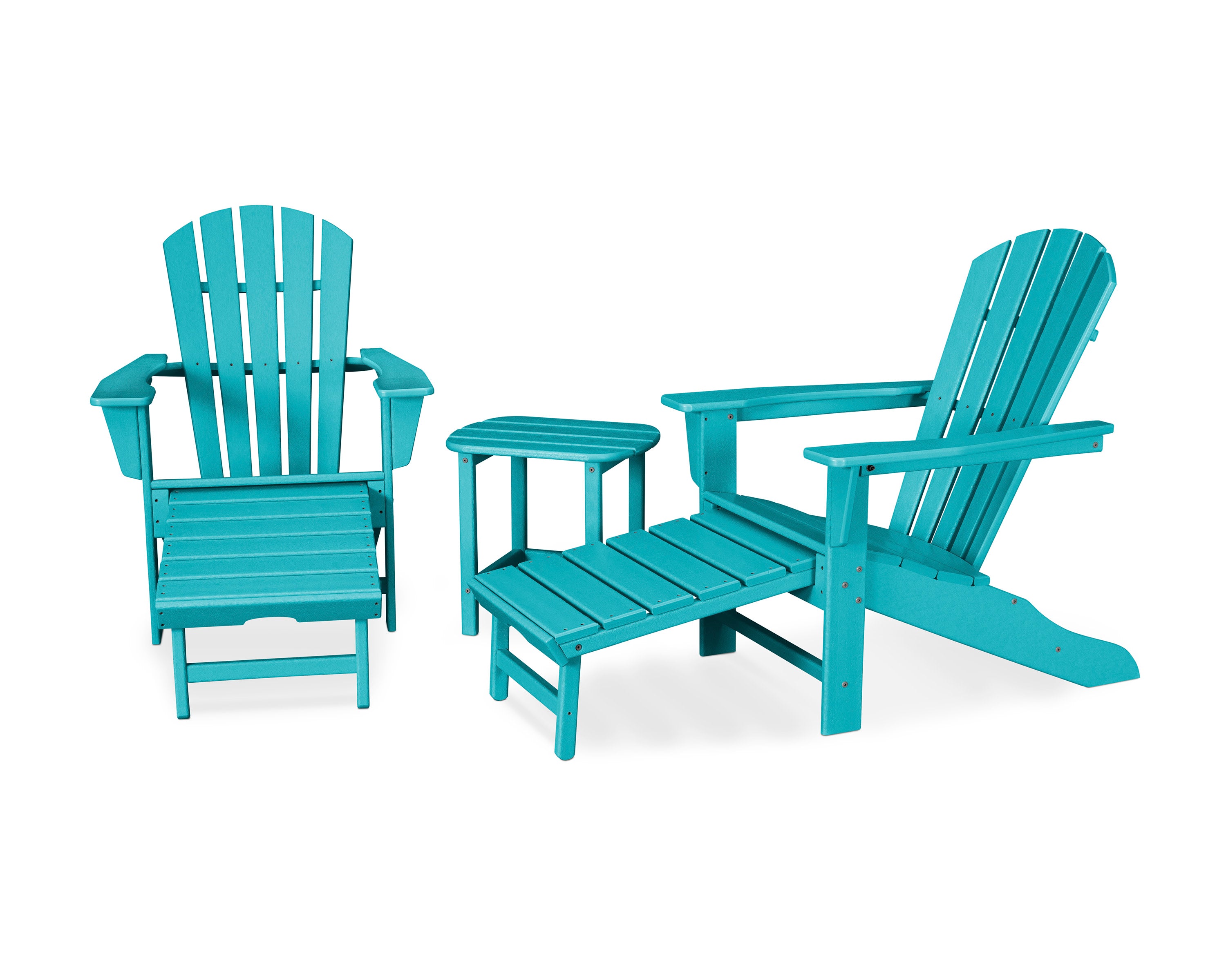 Palm Coast Ultimate Adirondack 3-Piece Set in Aruba