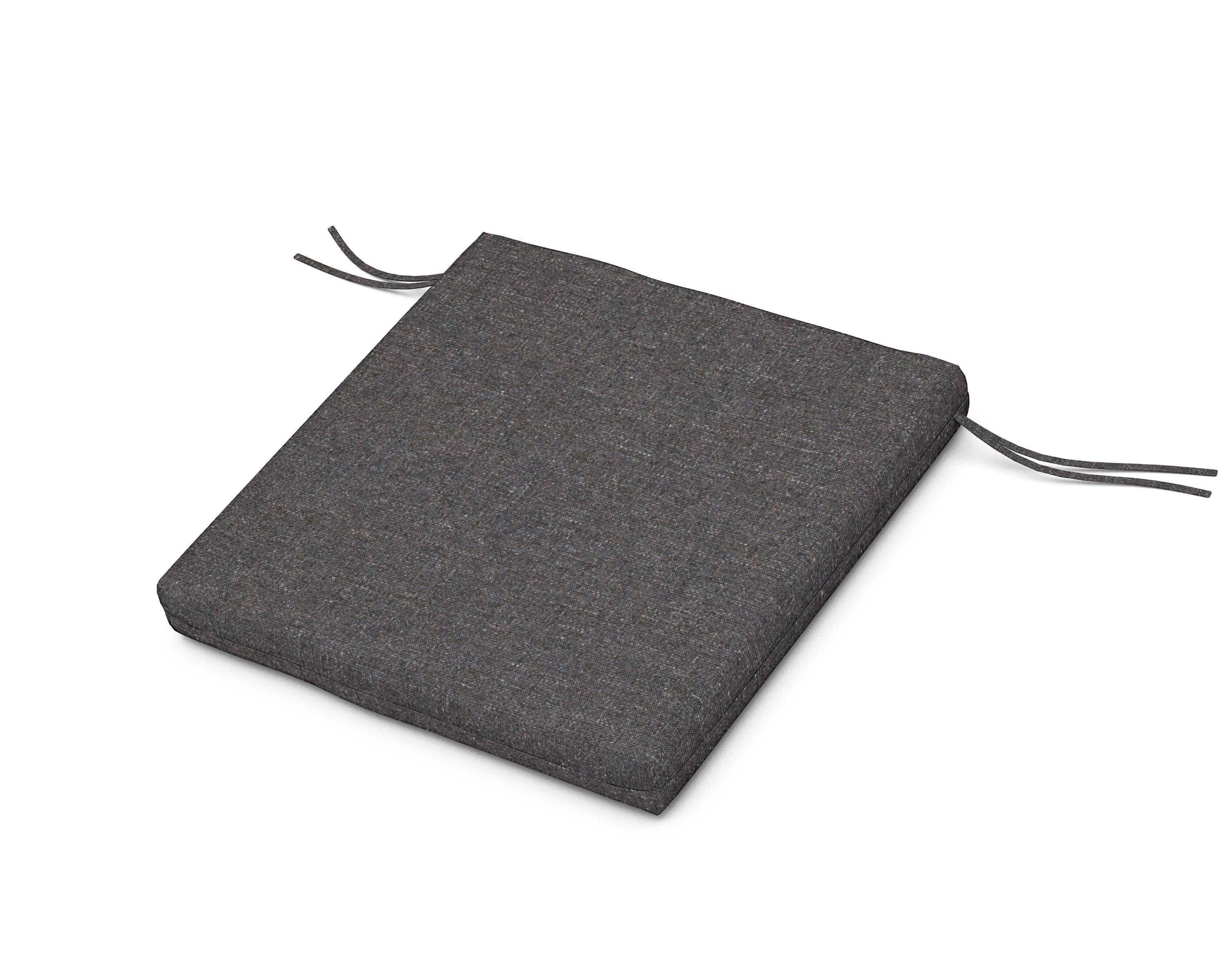 20 x 20 Seat Cushion in Ash Charcoal