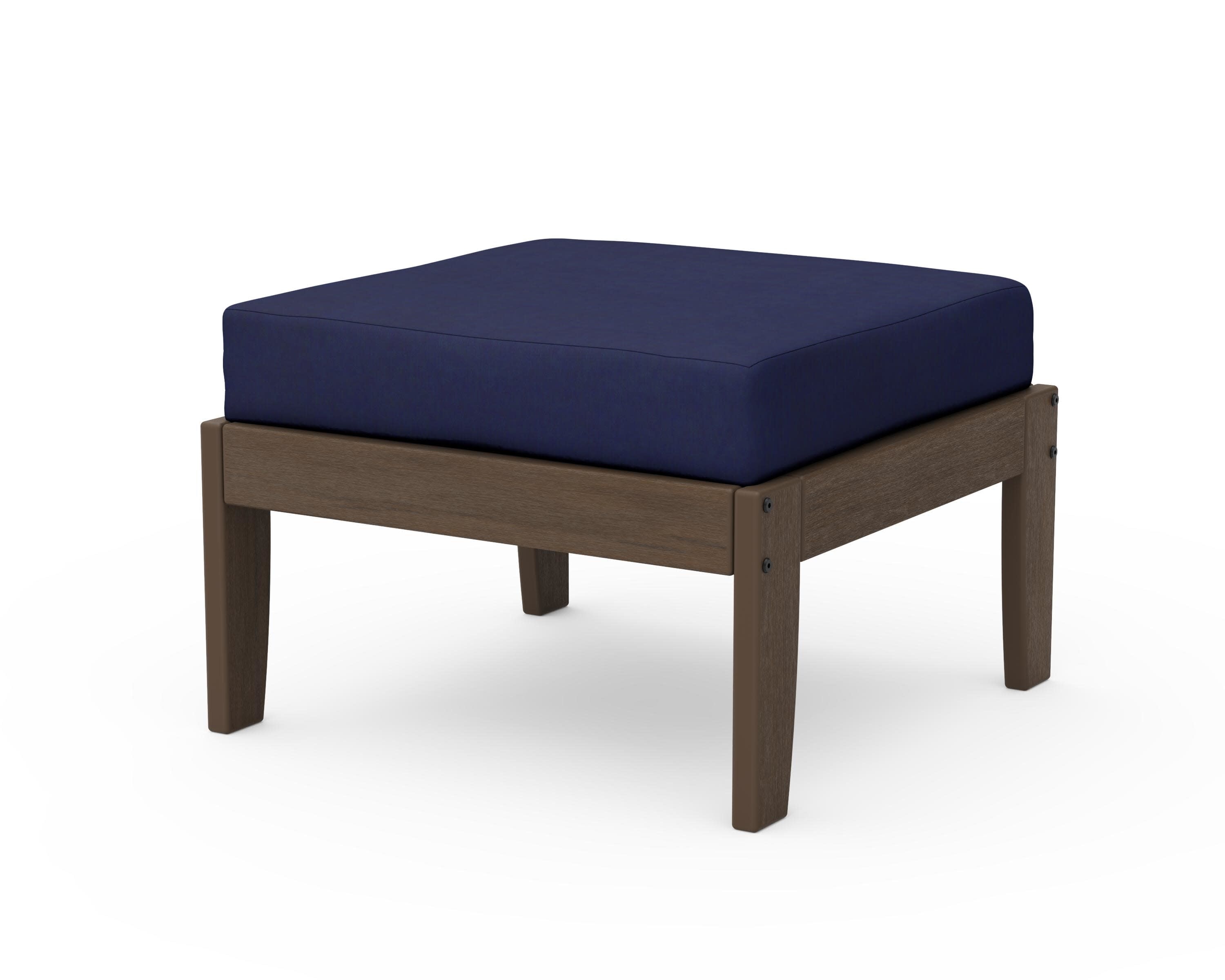Modular Ottoman - Classic in Kona / Navy
