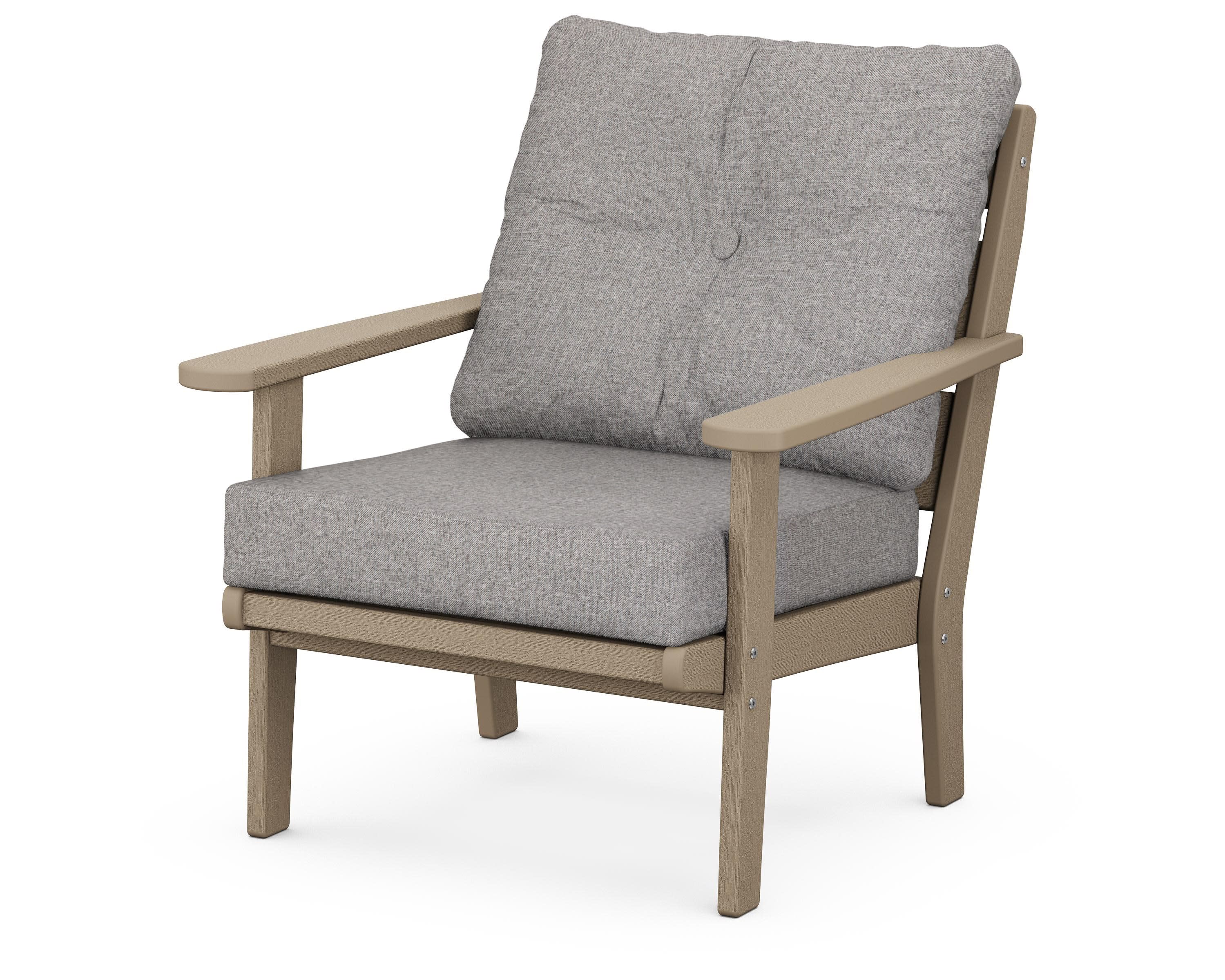 Lakeside Deep Seating Chair in Vintage Sahara / Grey Mist