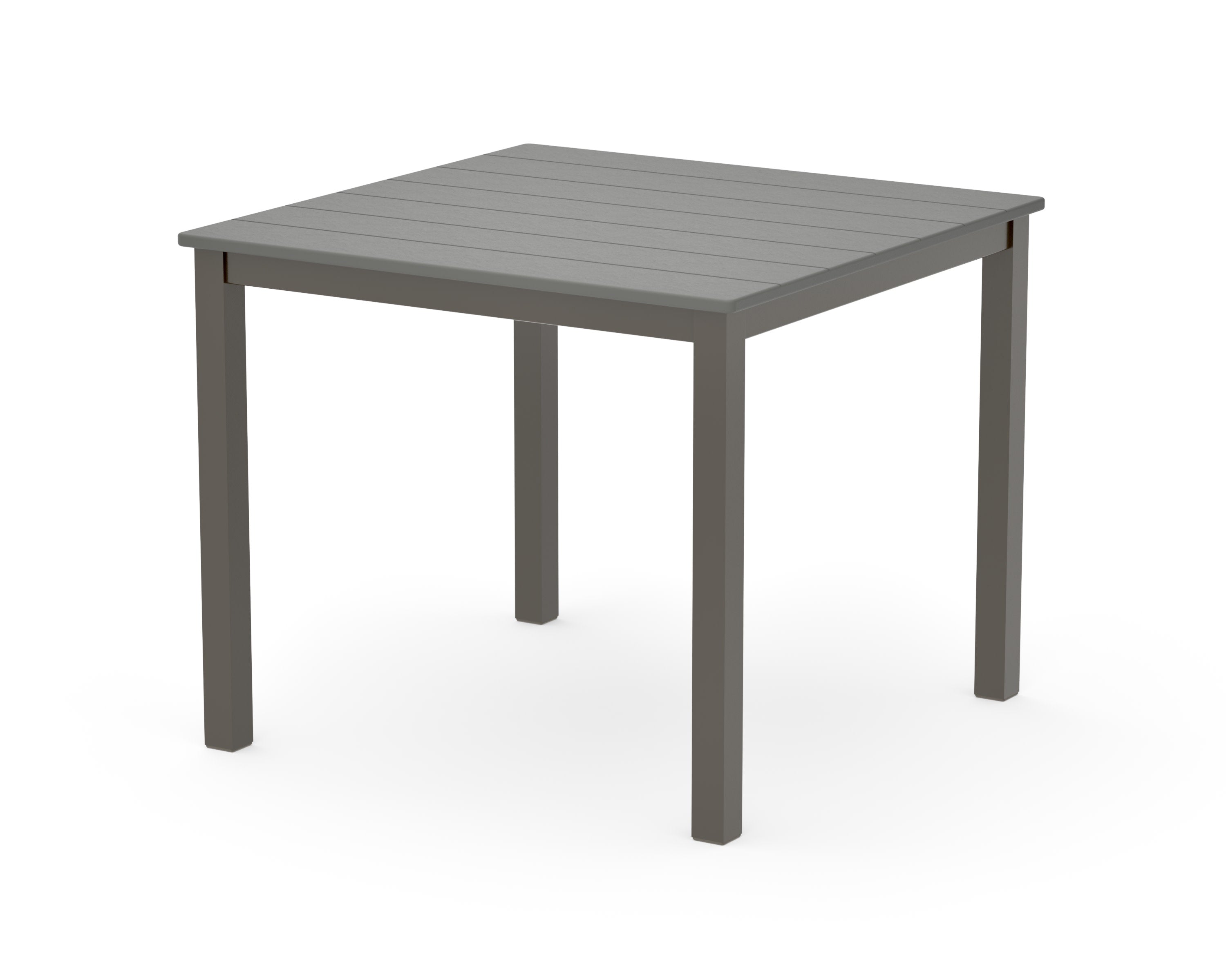 Main Street 36" x 36" Dining Table in Bronze / Slate Grey