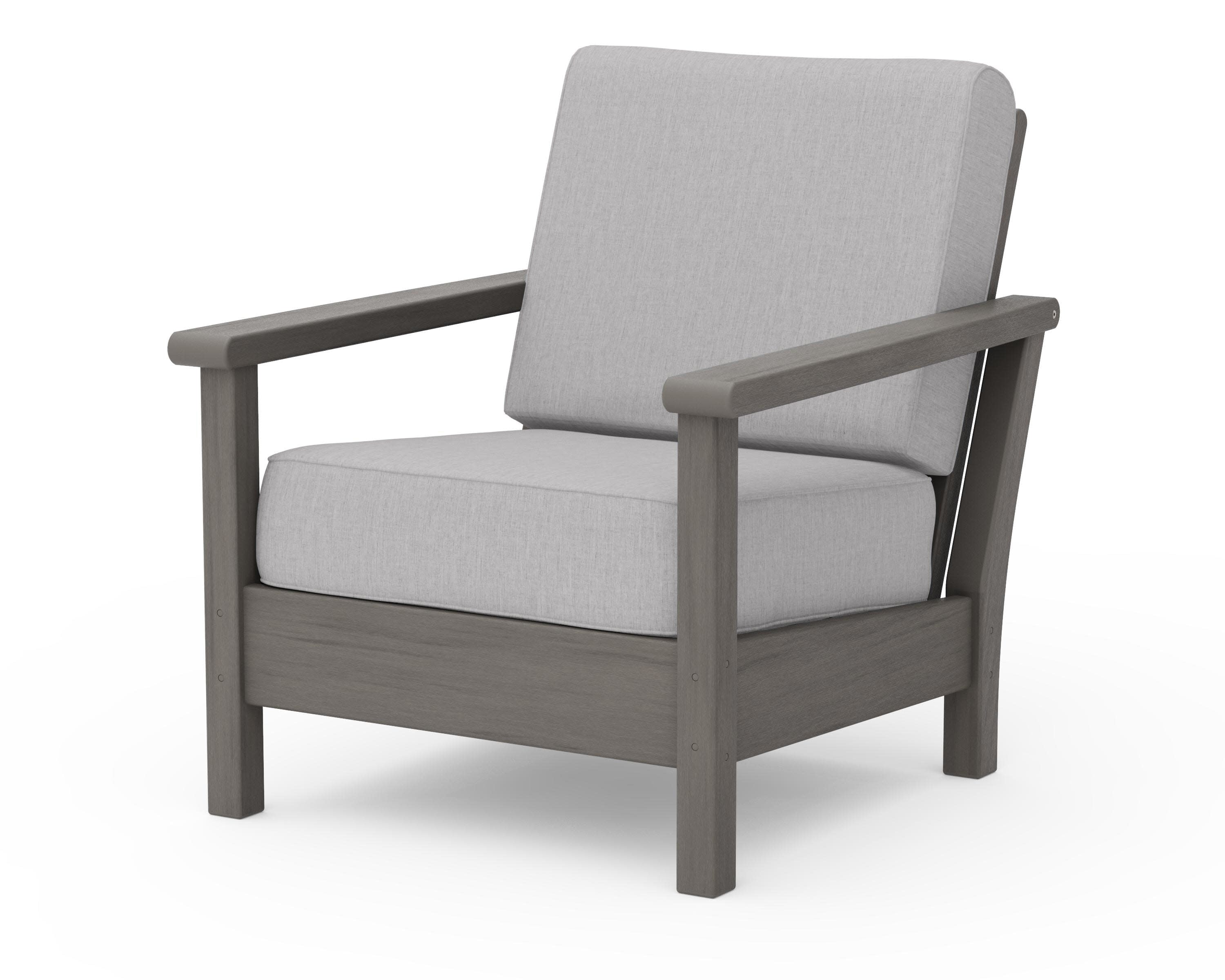 Harbour Deep Seating Chair in Driftwood / Granite