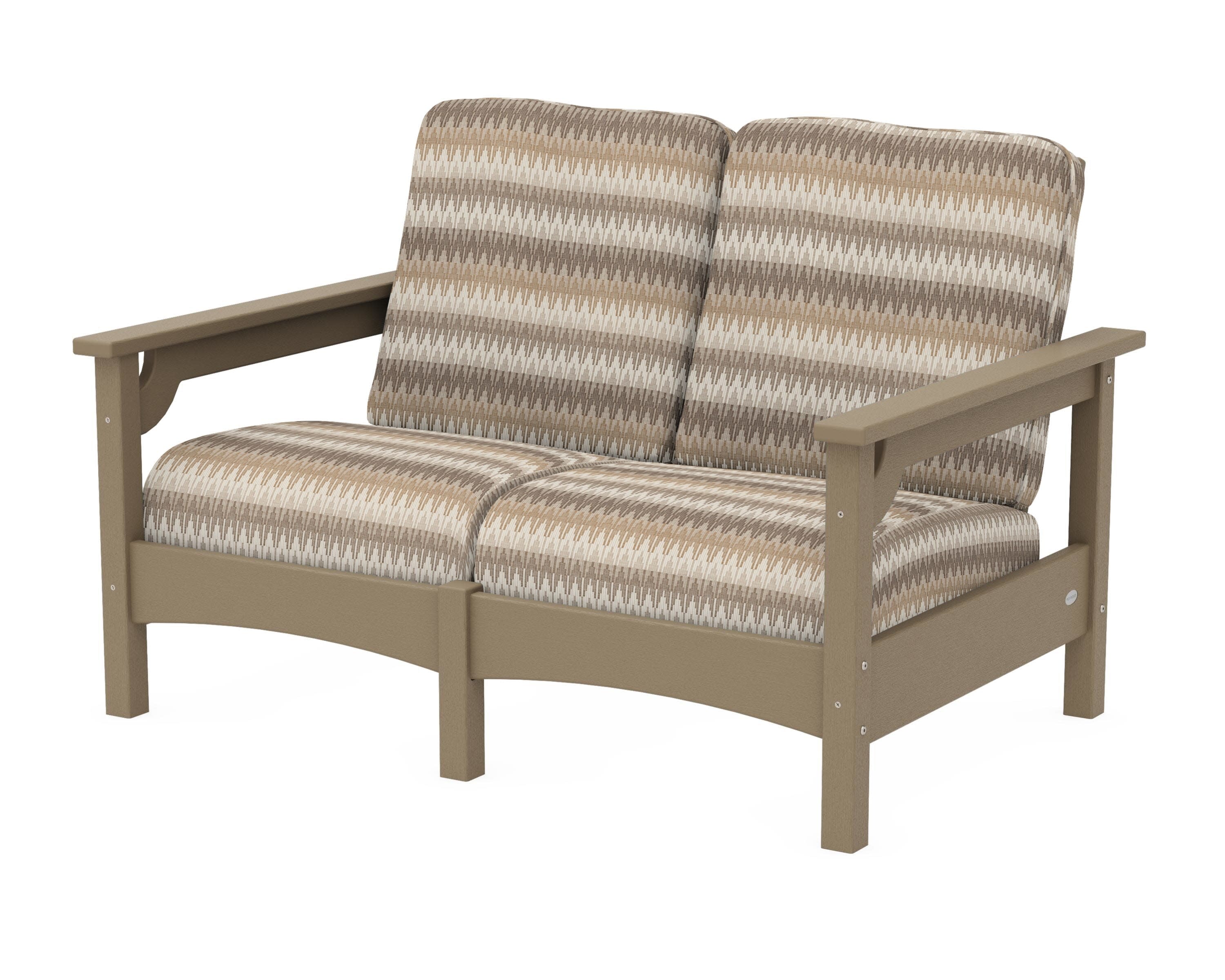 Club Loveseat in Vintage Sahara / Valley Dune