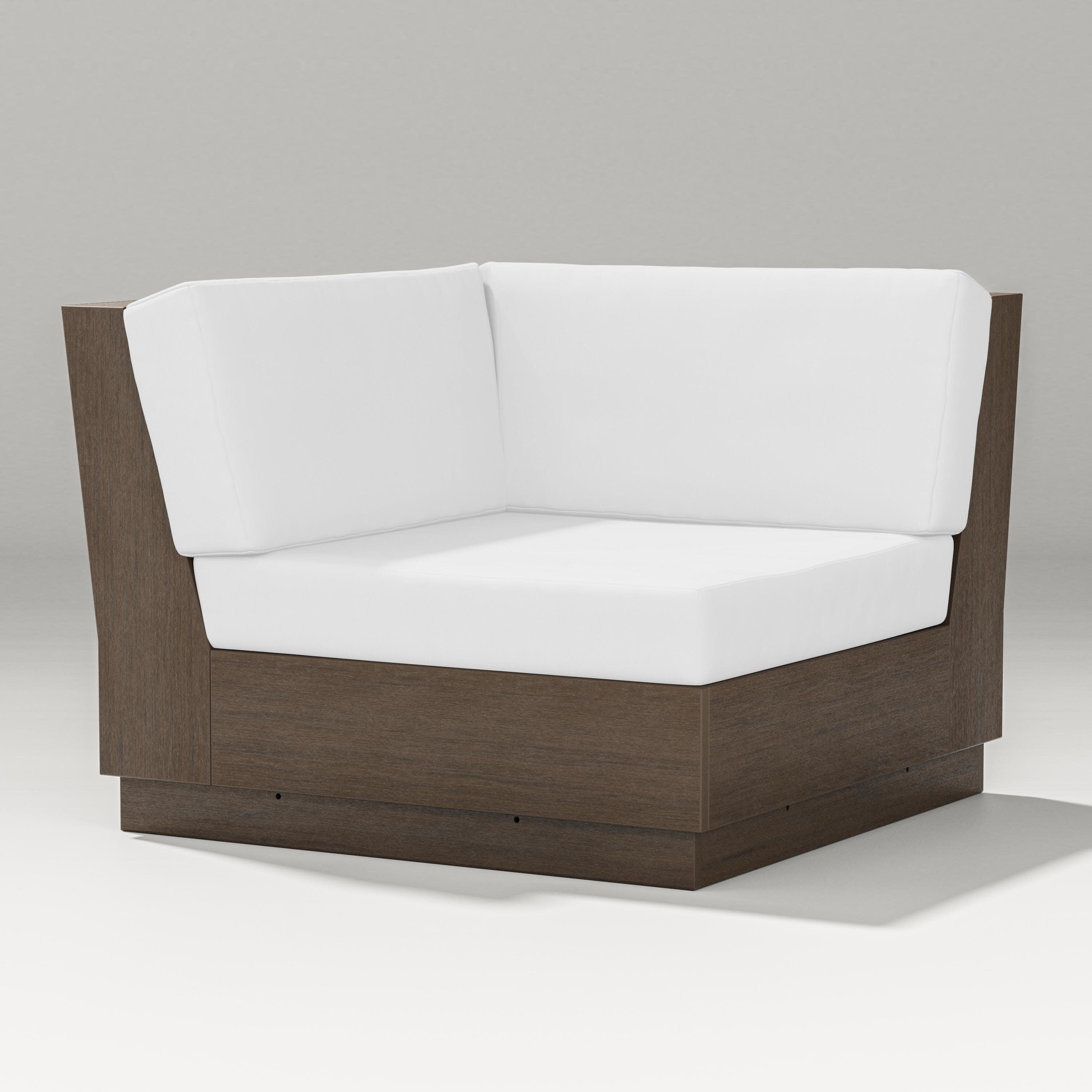 Elevate Modular Corner Chair in Kona / Natural