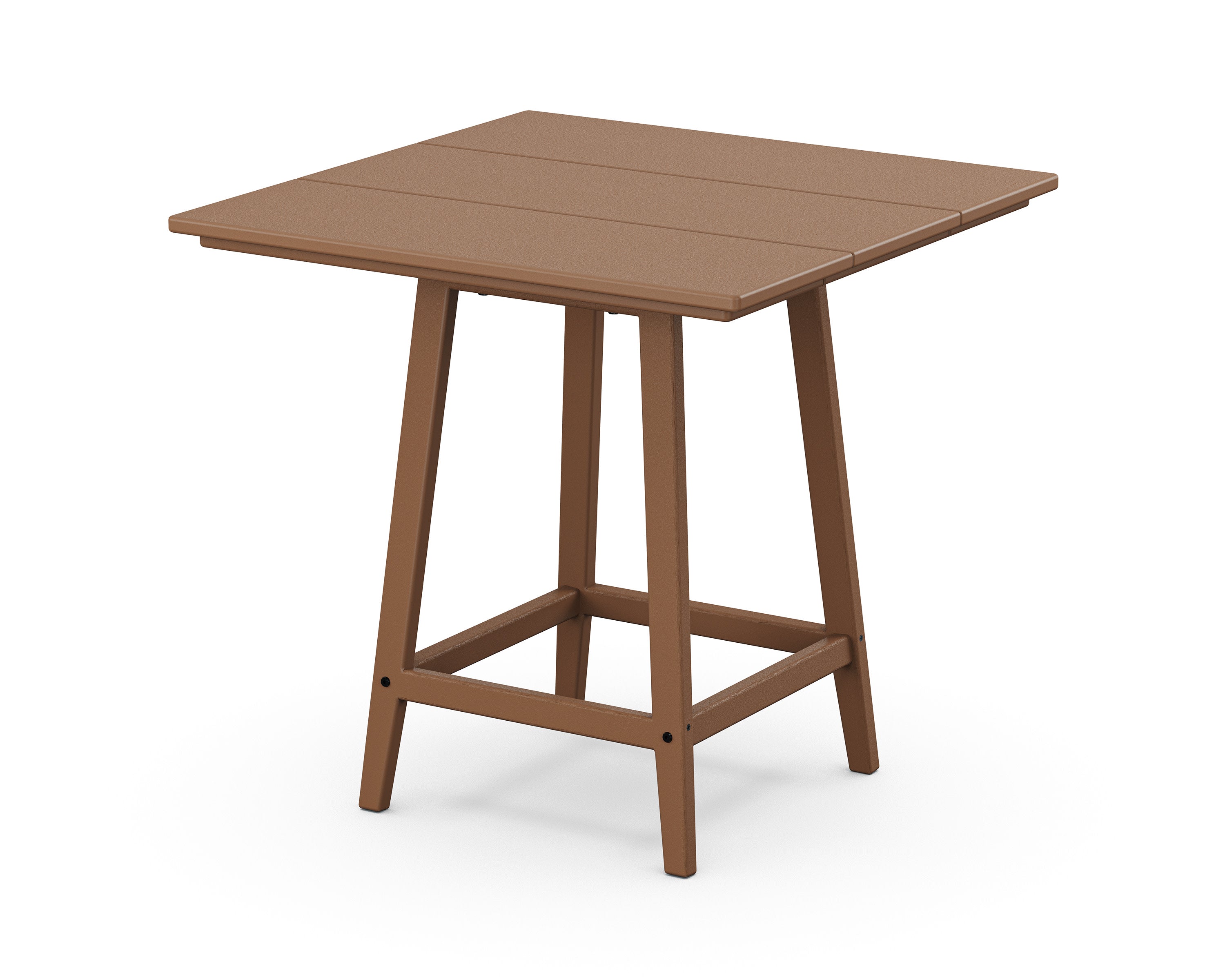 Studio 30" Square Bistro Table in Teak