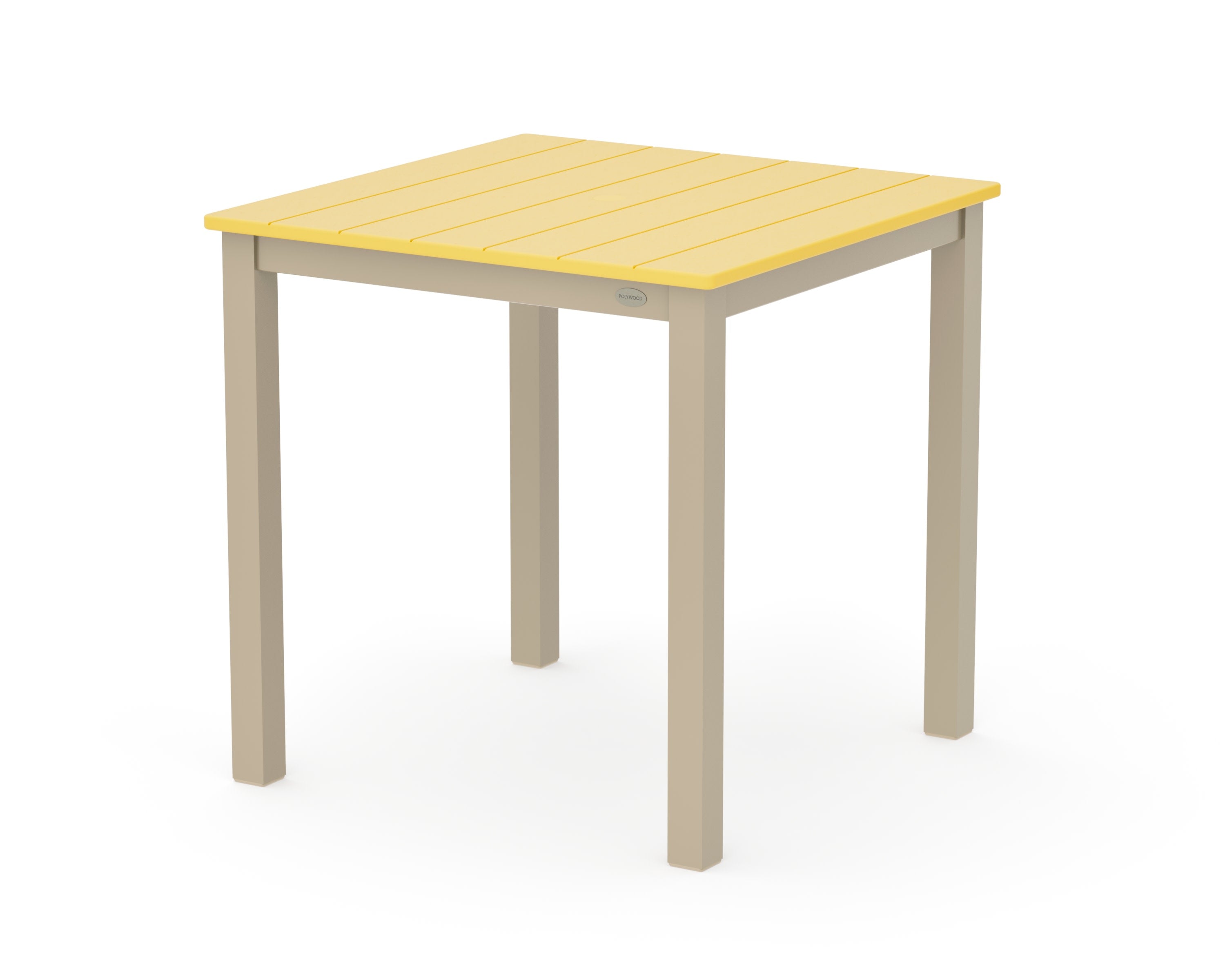 Main Street 30 x 30 Dining Table in Sand / Lemon