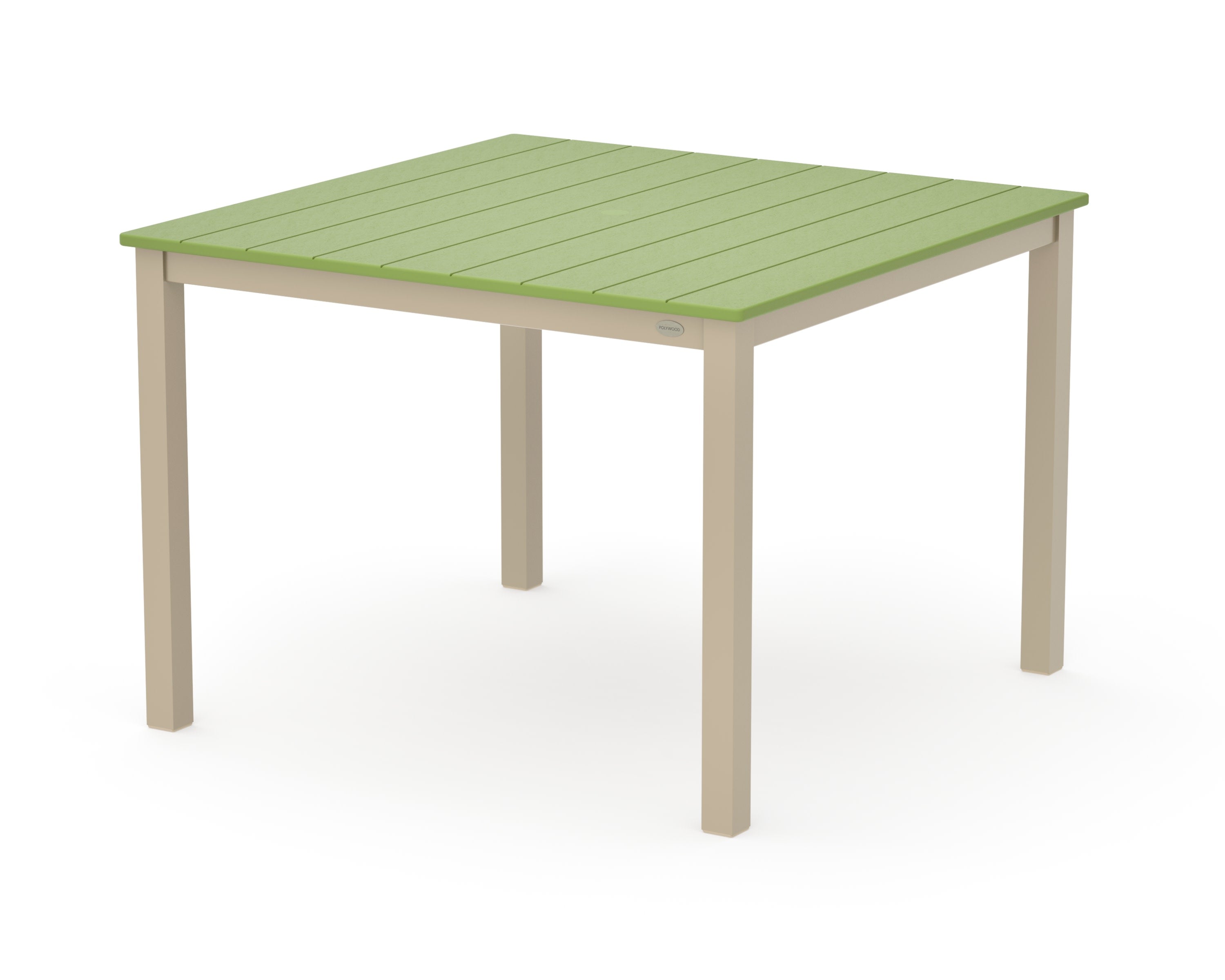 Main Street 42 x 42 Dining Table in Sand / Lime