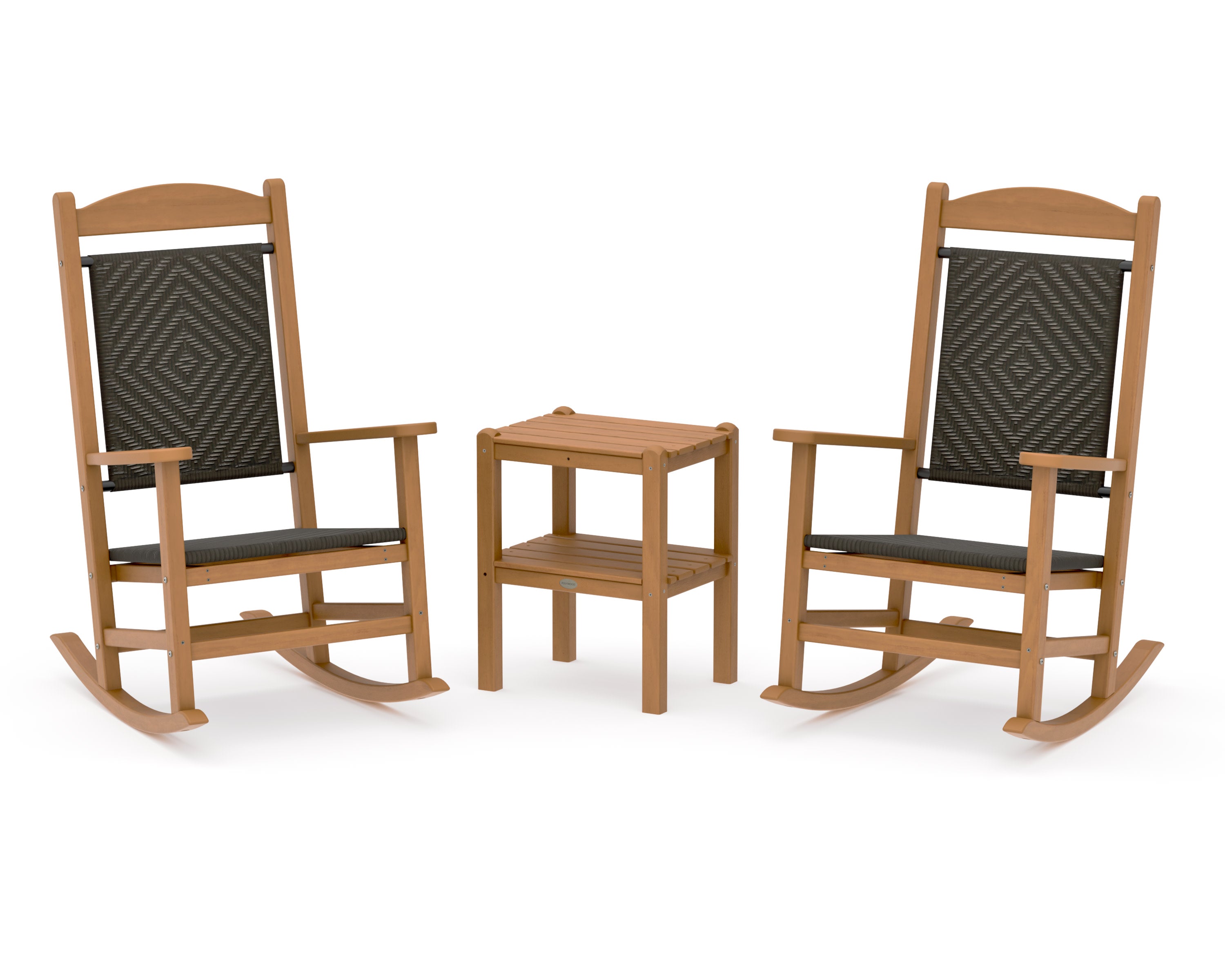 Presidential Woven Rocker 3-Piece Set in Natural / Cahaba