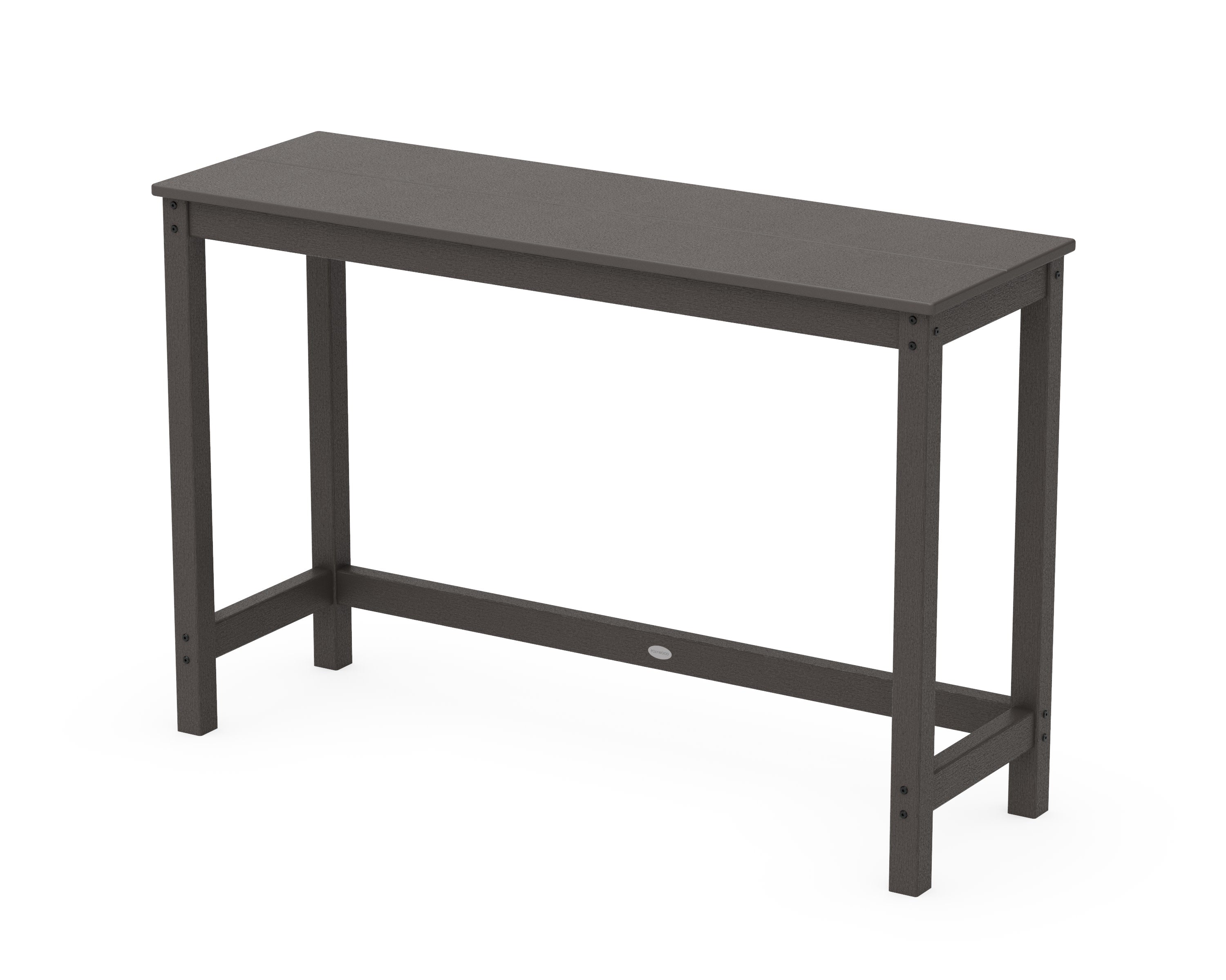Studio Balcony Counter Table in Vintage Coffee