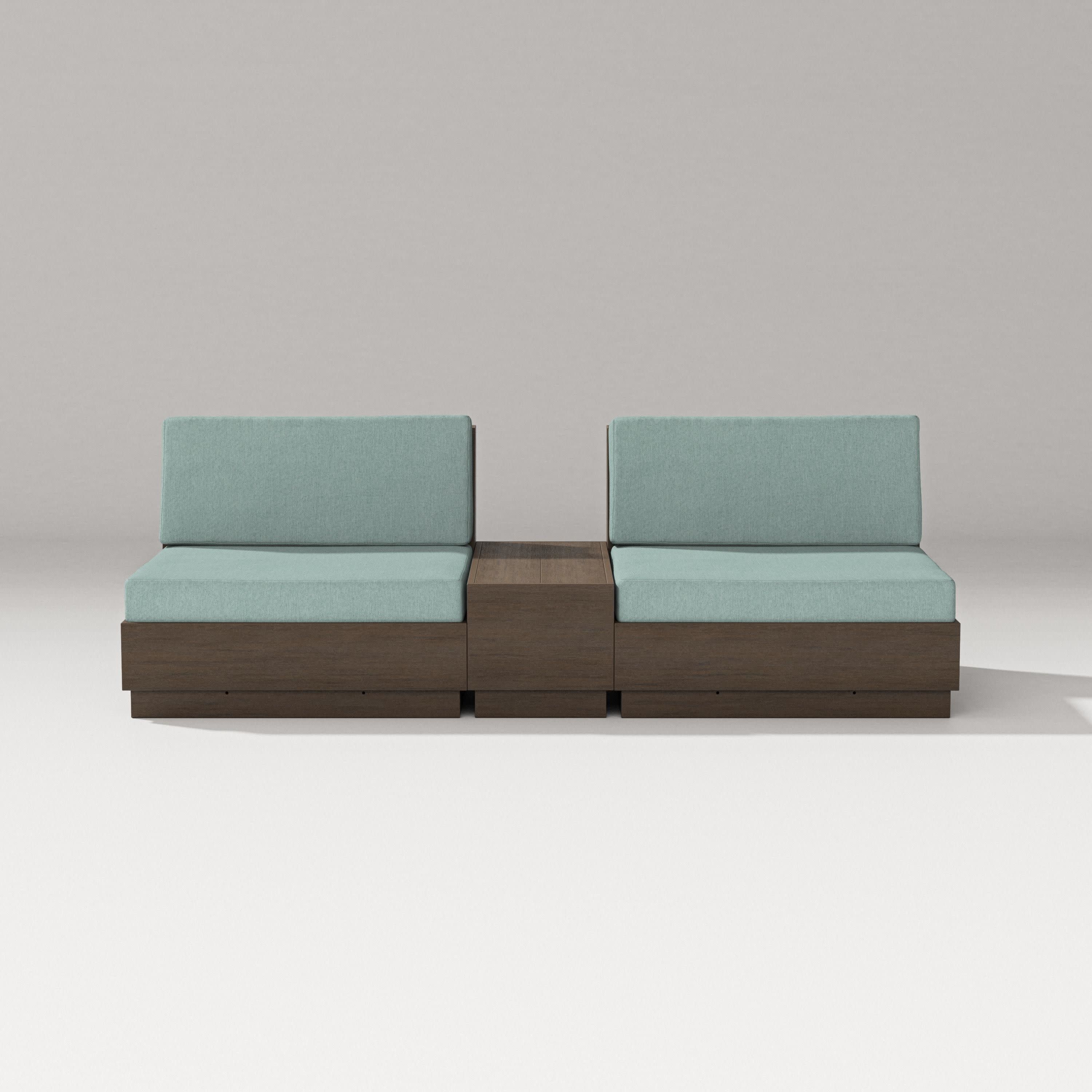 Elevate Lounge Chair Set in Kona / Glacier Spa