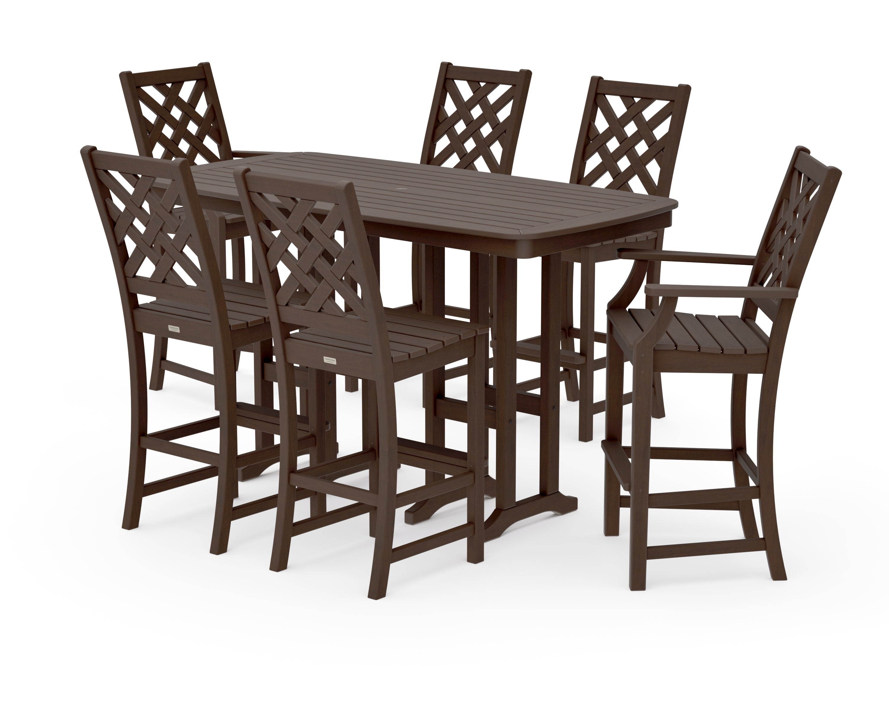 Wovendale 7-Piece Bar Set in Kona