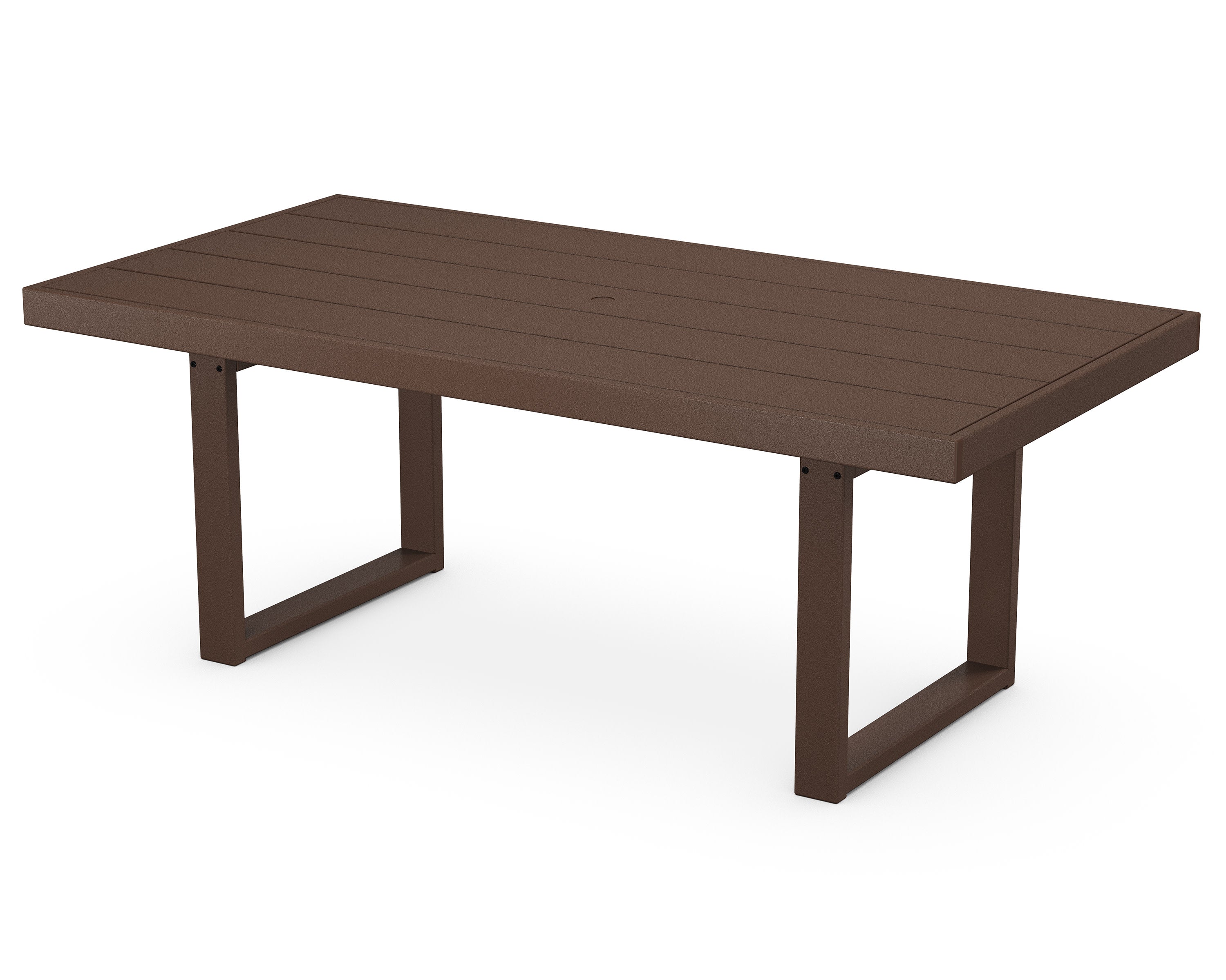 EDGE 40" x 78" Dining Table in Mahogany