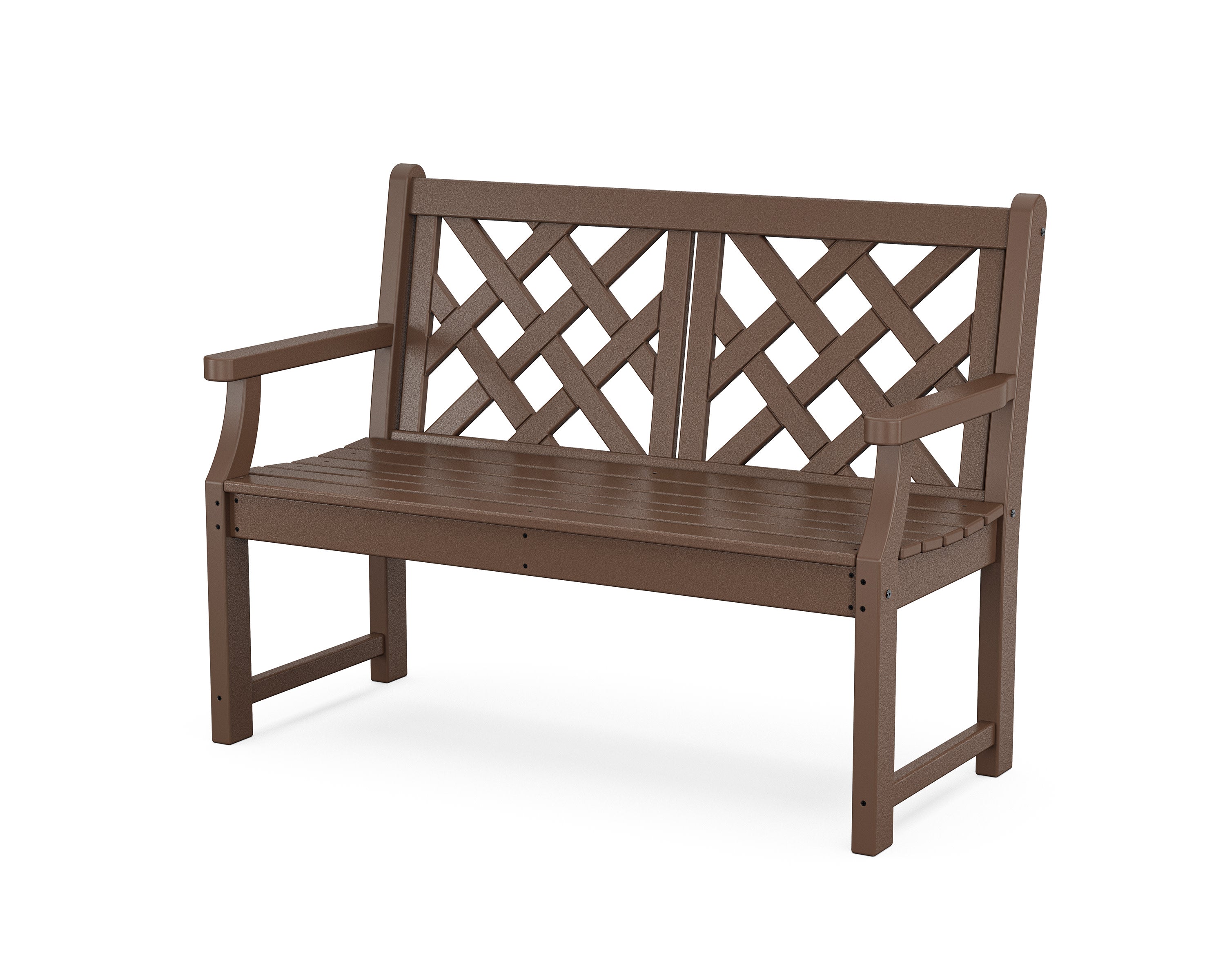 Wovendale 48" Bench in Mahogany