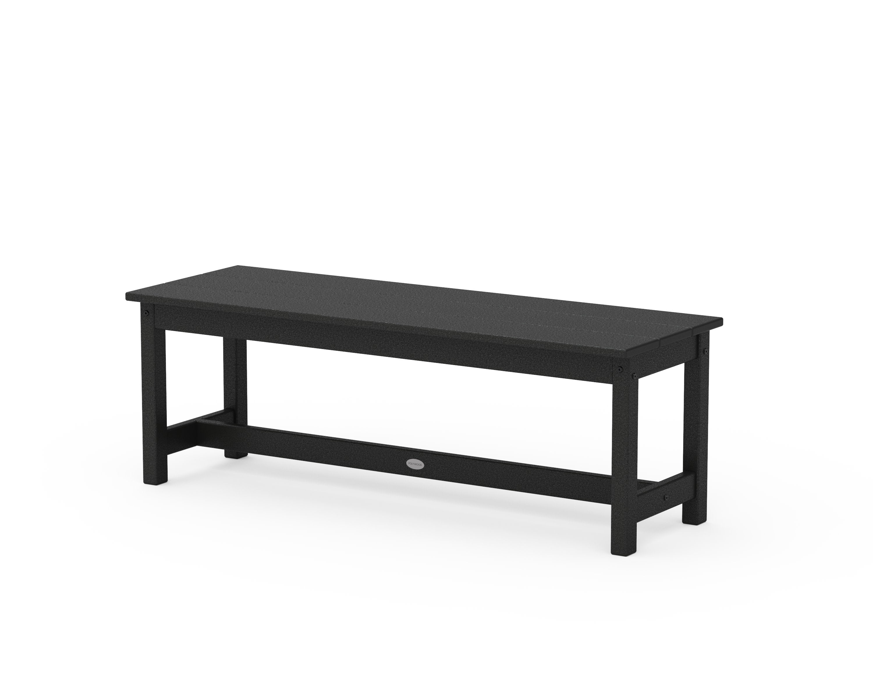 48" Planter Bench in Black