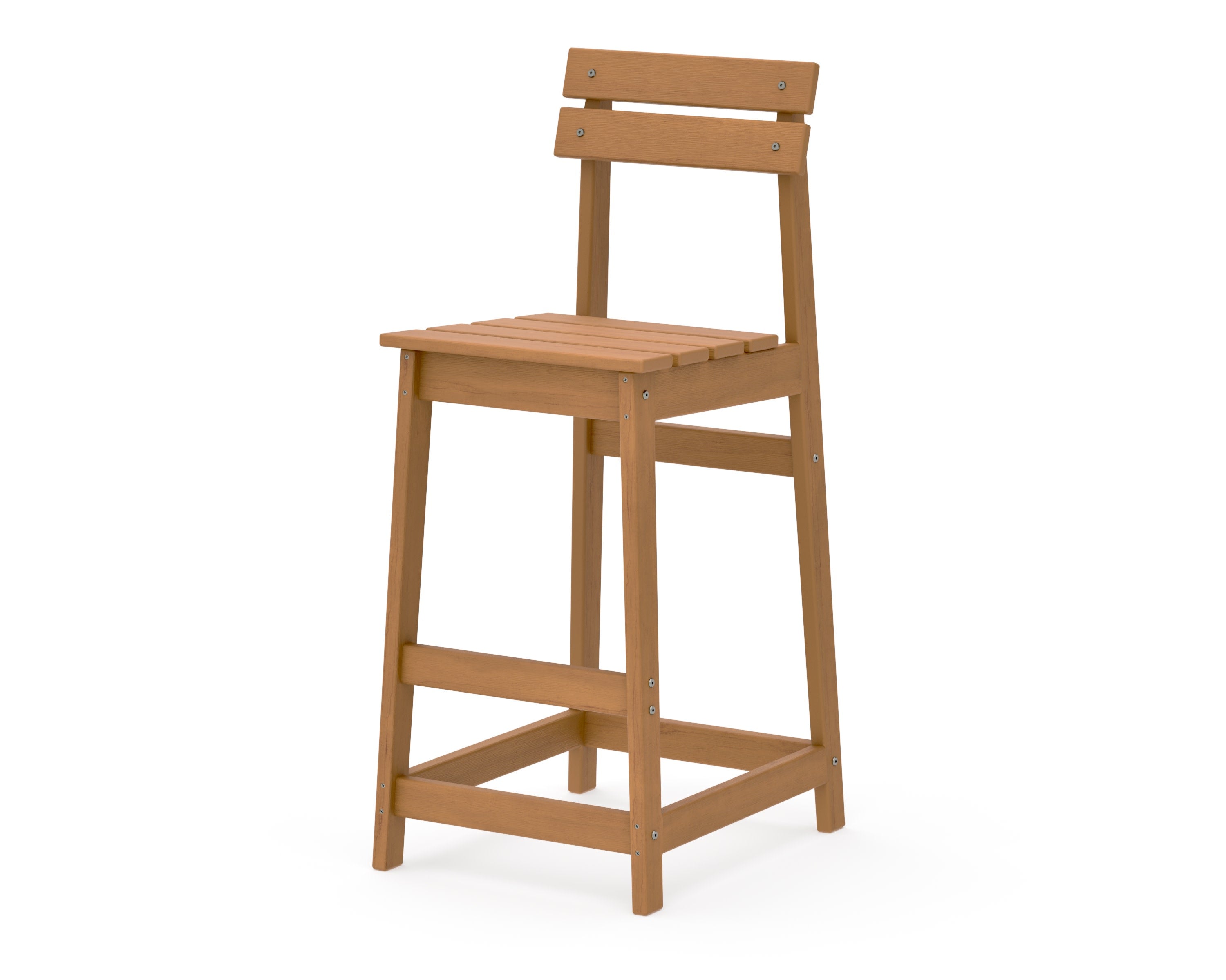 Modern Studio Plaza Bar Chair in Natural