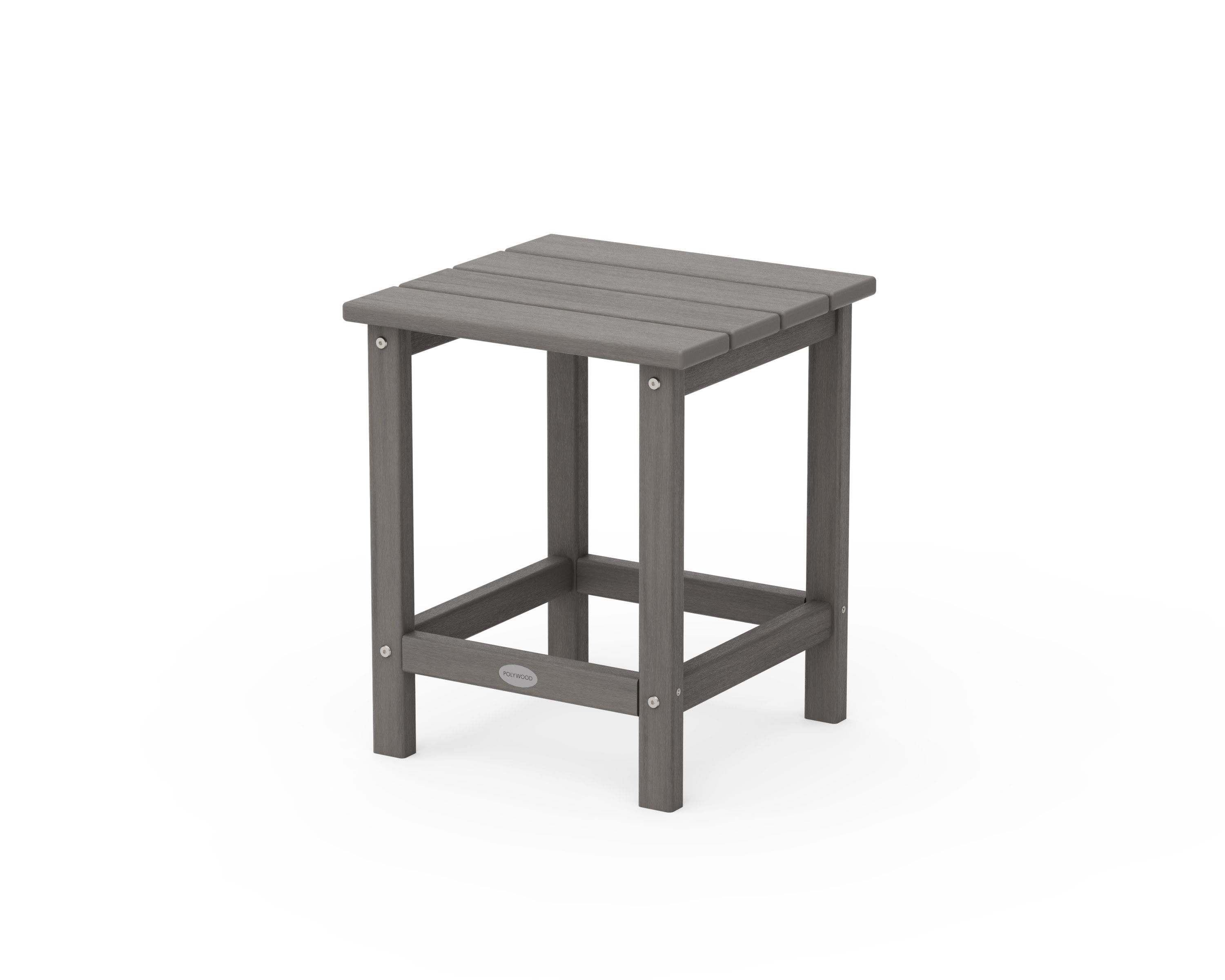 Long Island 18" Side Table in Driftwood