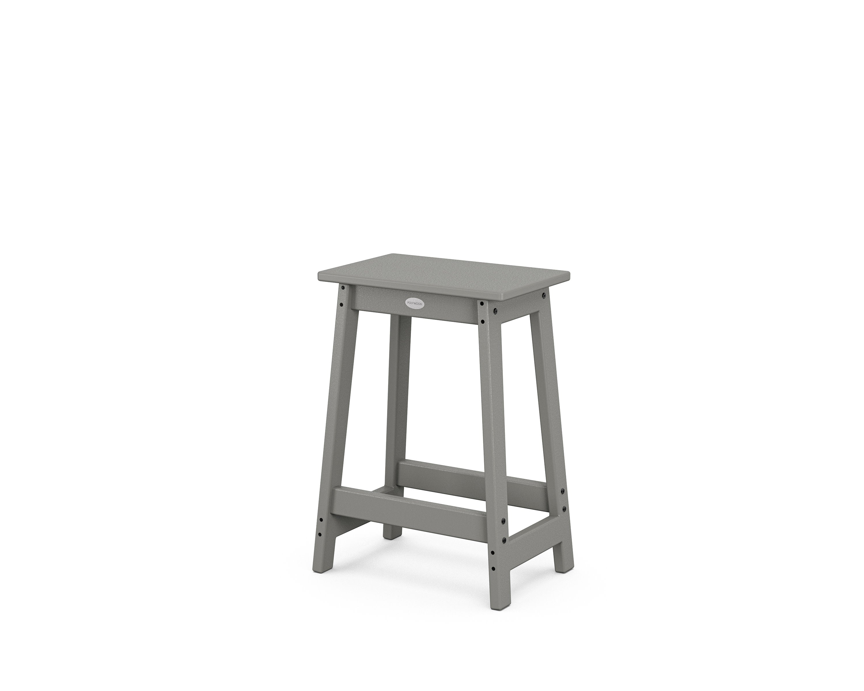 Modern Studio Counter Stool in Slate Grey