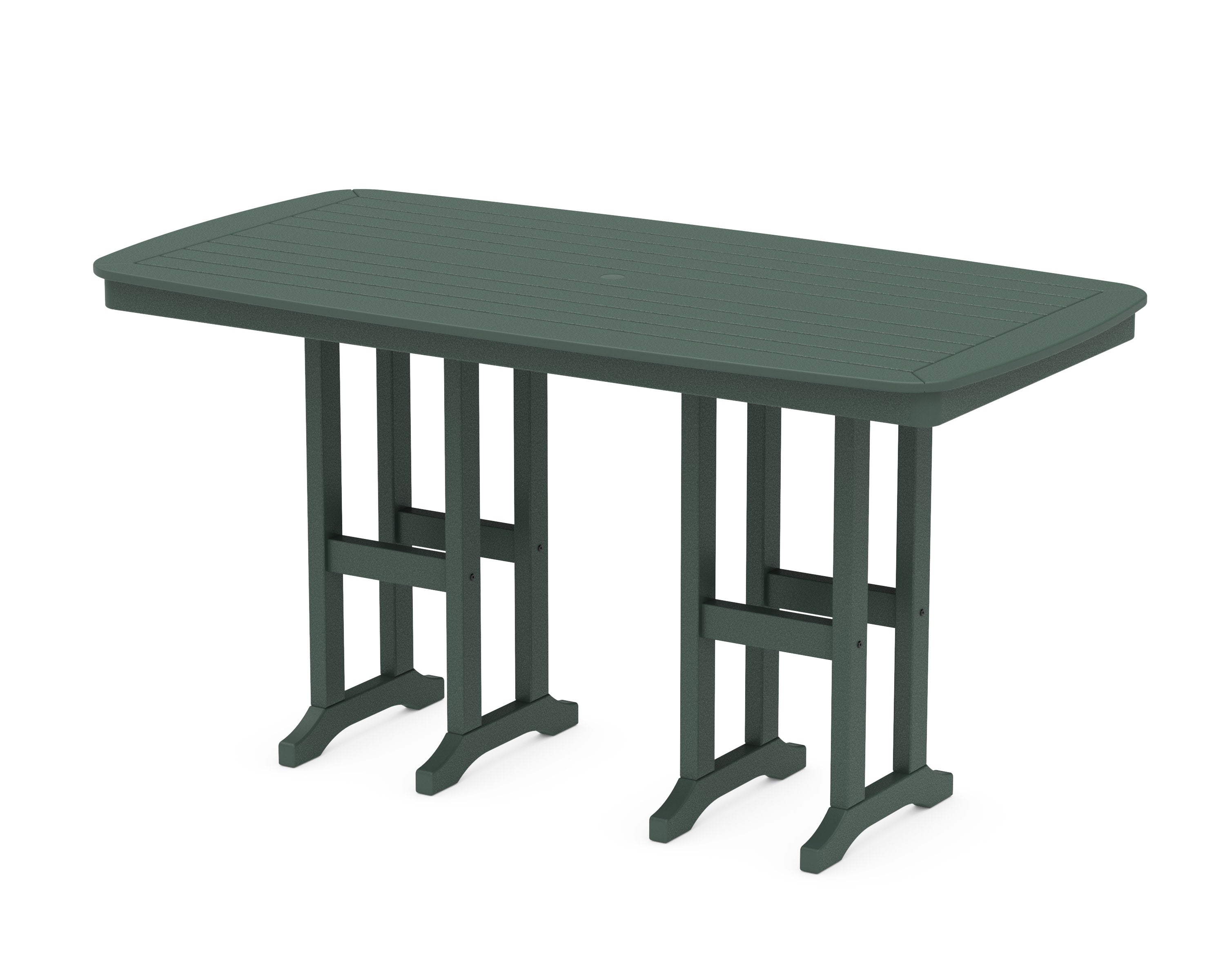 Nautical 37" x 72" Counter Table in Green