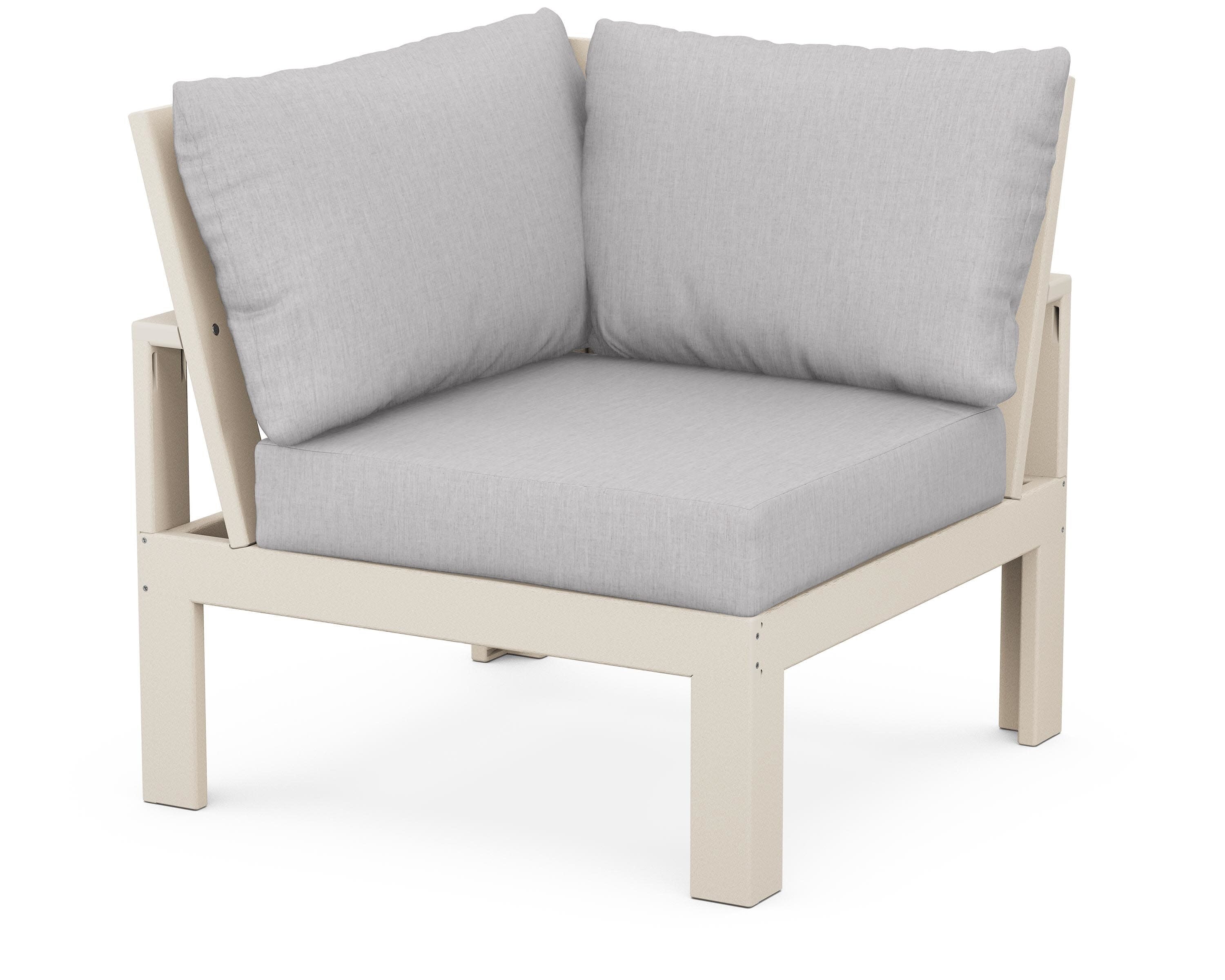 Modular Corner Chair in Sand / Granite