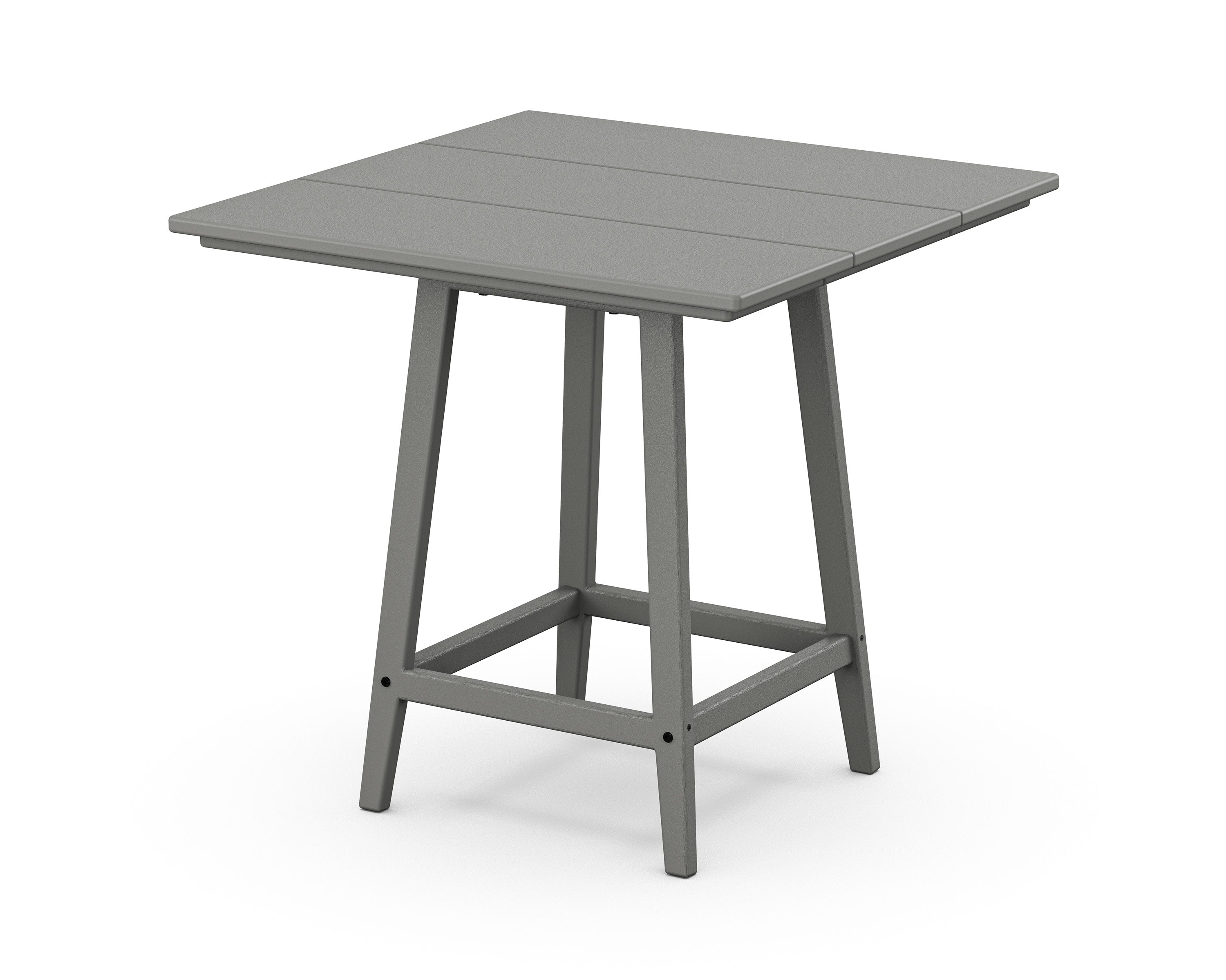 Studio 30" Square Bistro Table in Slate Grey