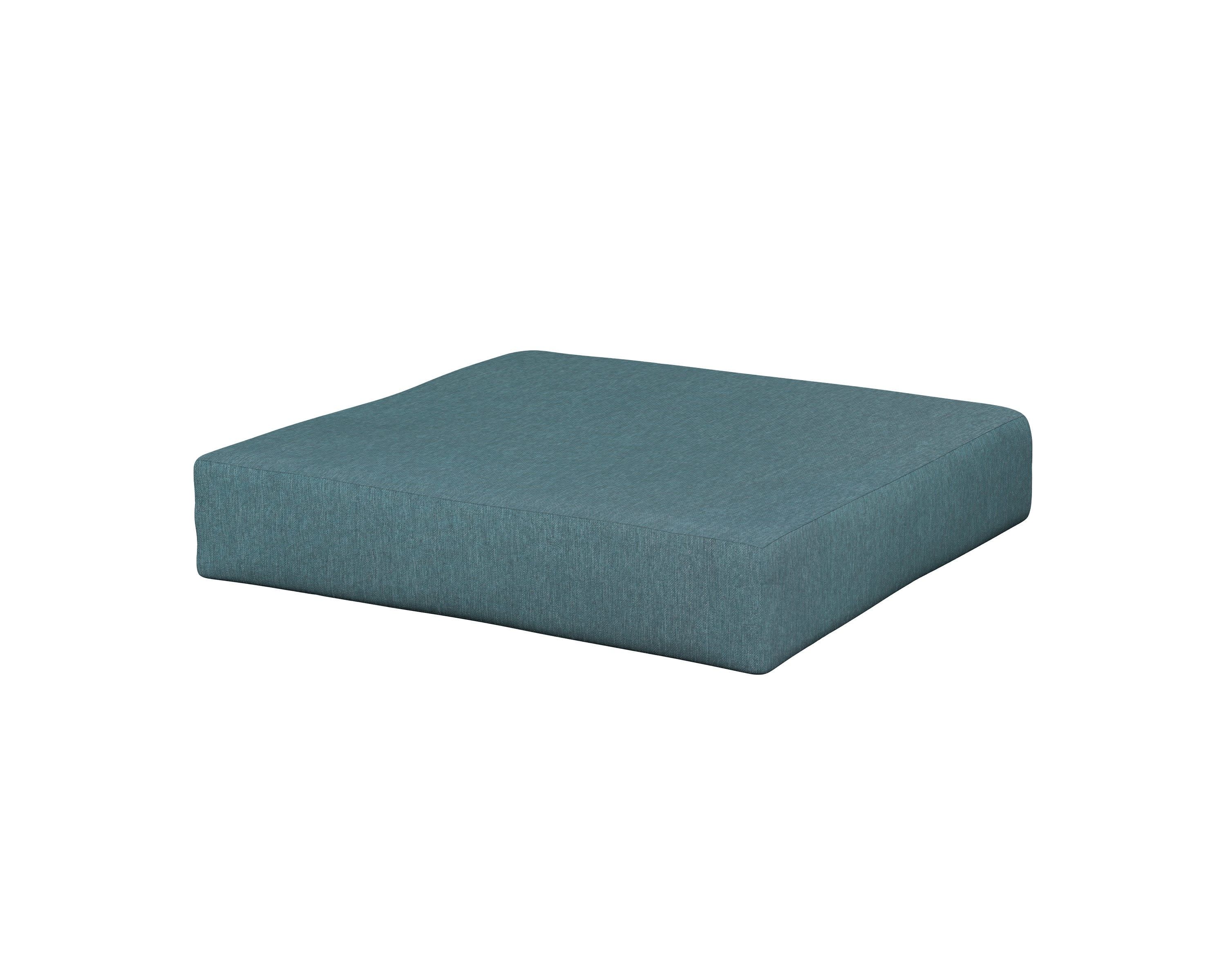 Prescott Ottoman Cushion in Ocean Teal