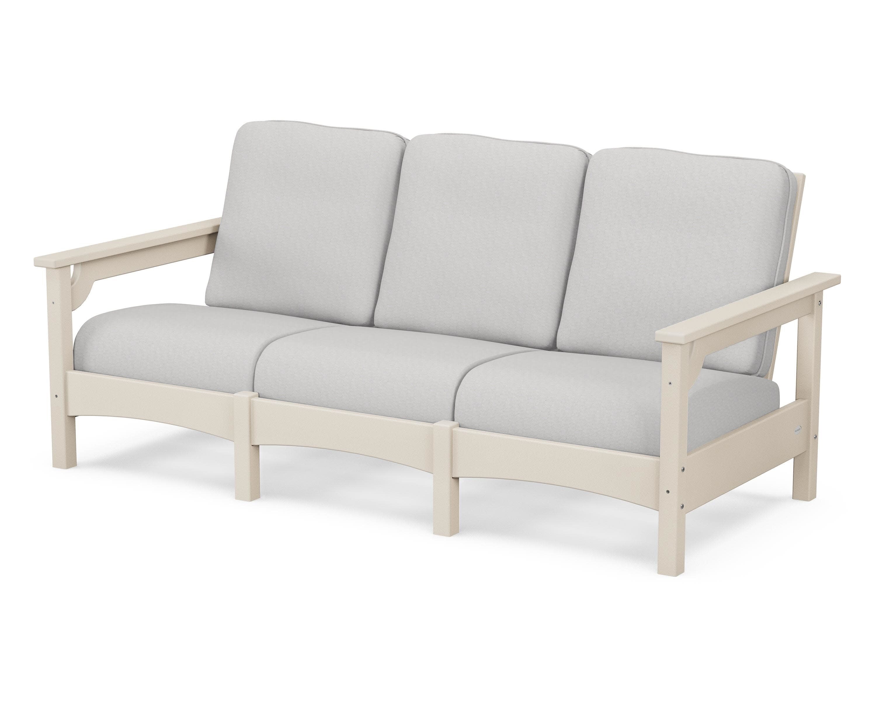 Club Sofa in Sand / Diamond in the Rough
