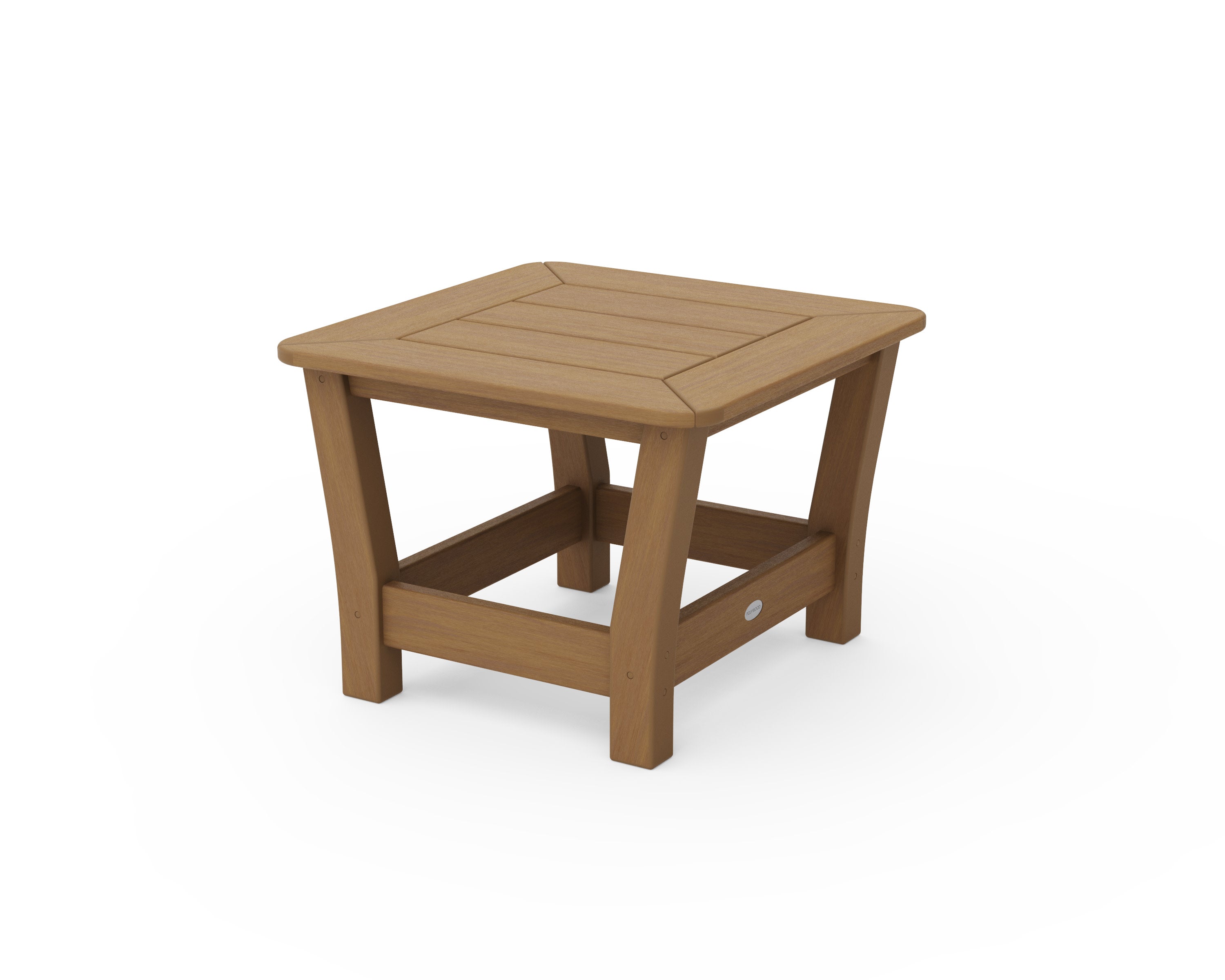 Harbour Slat End Table in Natural