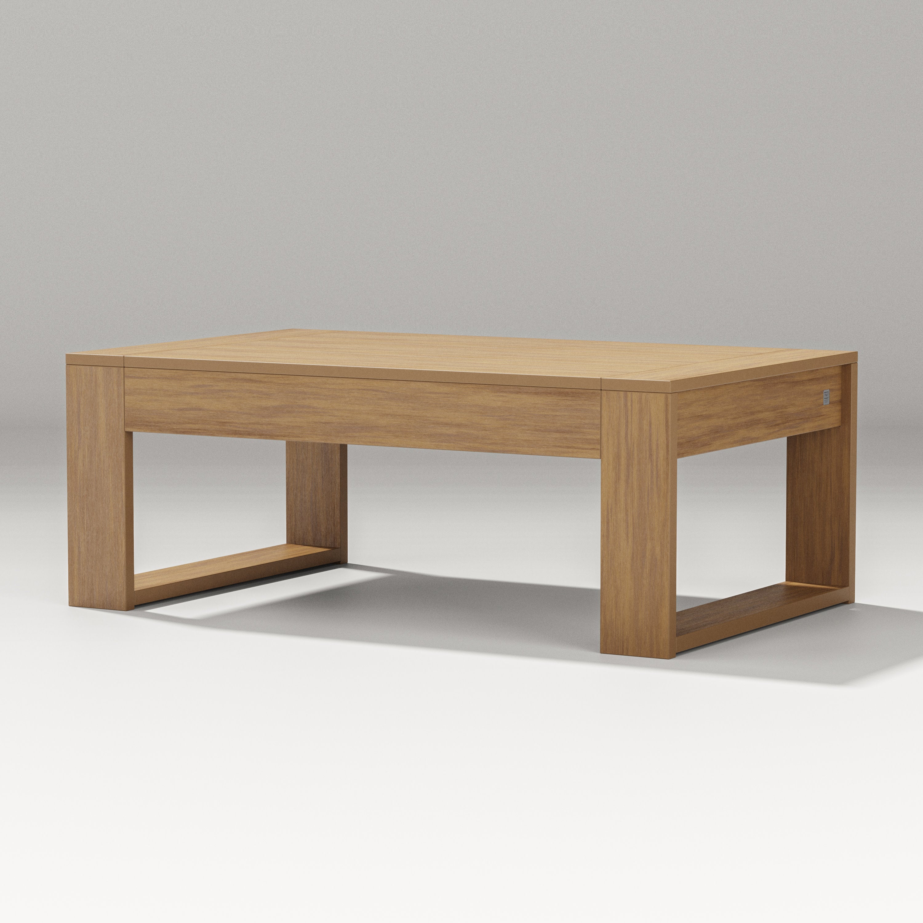 Latitude Rectangle Coffee Table in Natural