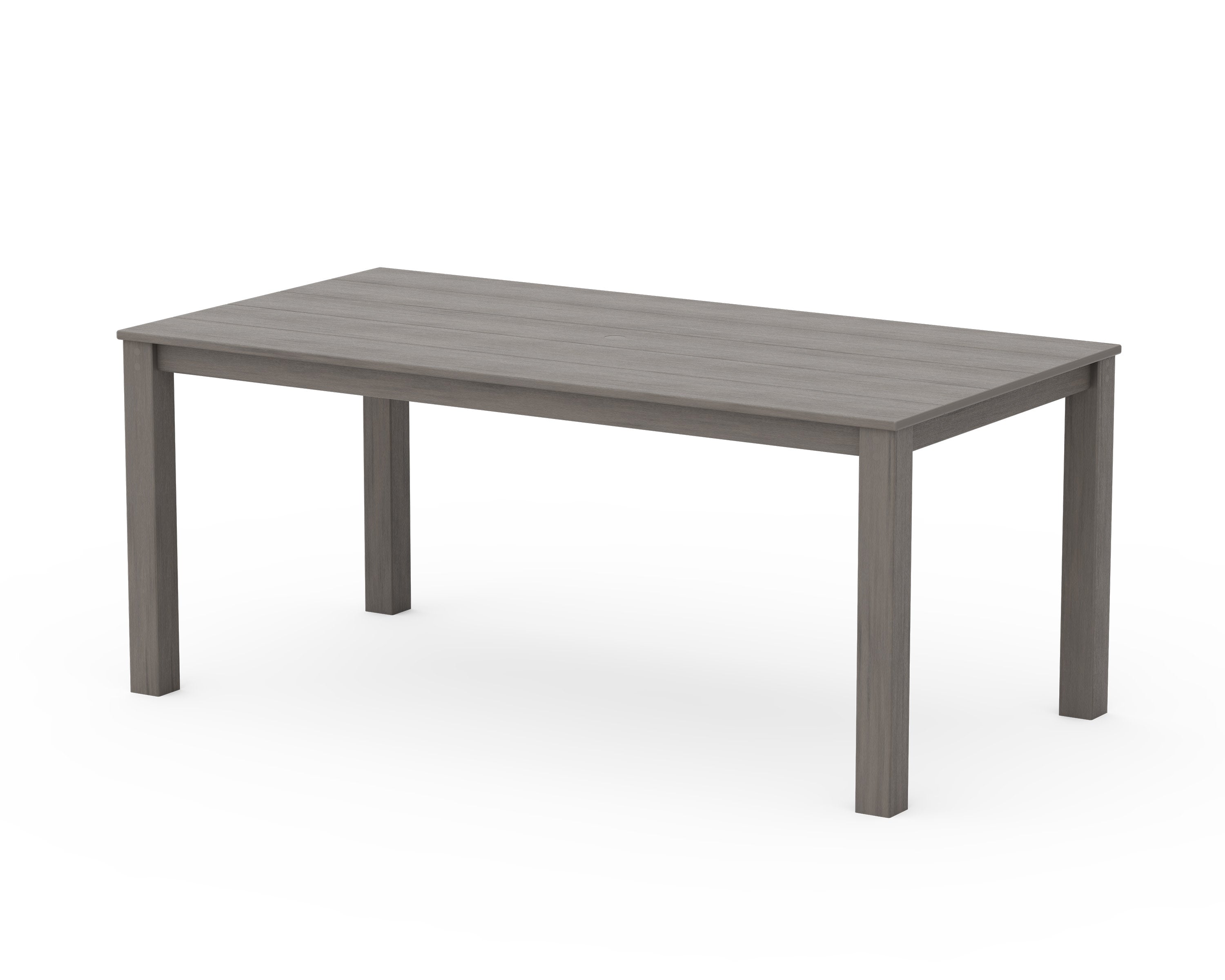 Parsons 38" X 72" Dining Table in Driftwood