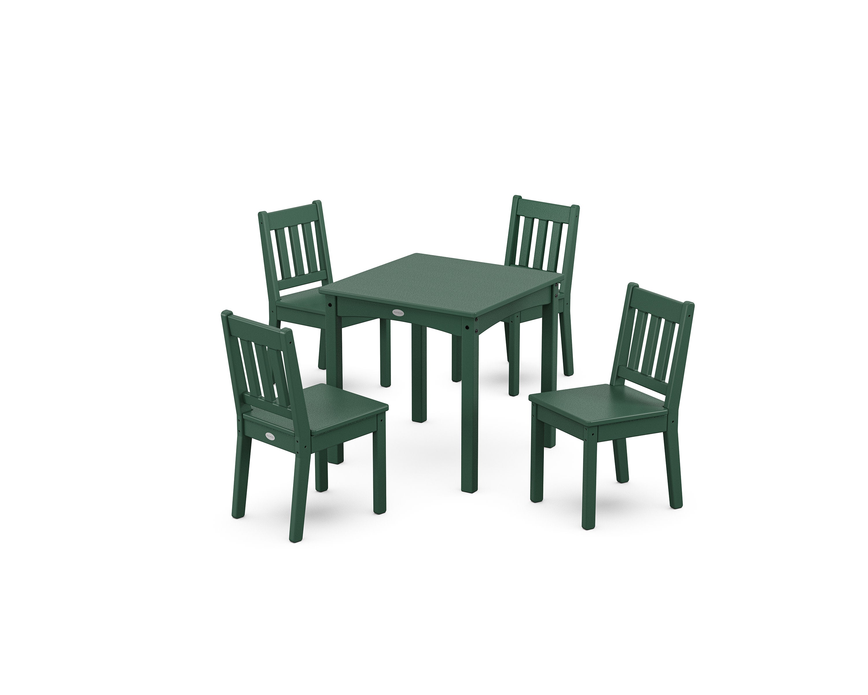 Vineyard Kids 5-Piece Dining Set in Green