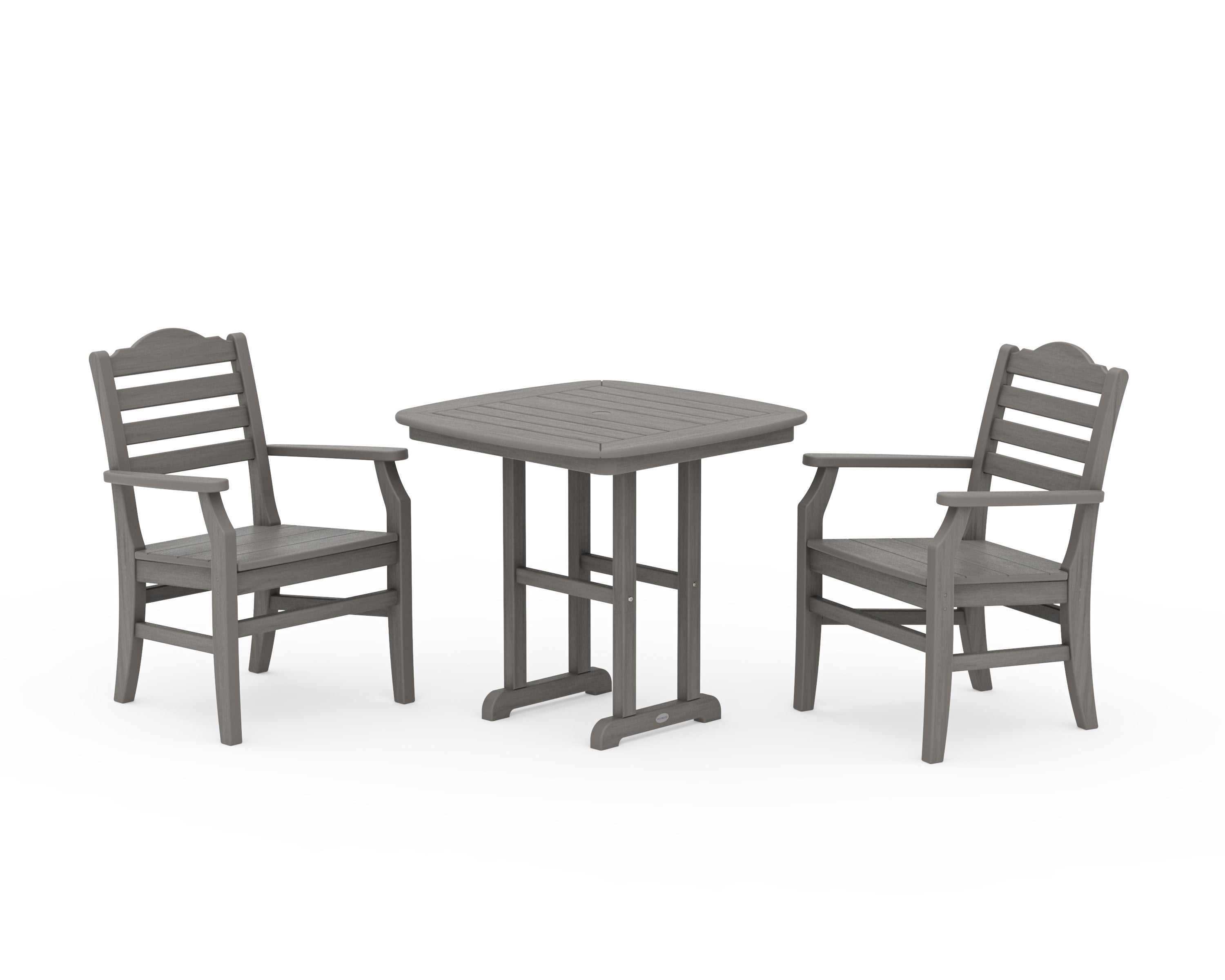 Savannah 3-Piece Dining Set in Driftwood