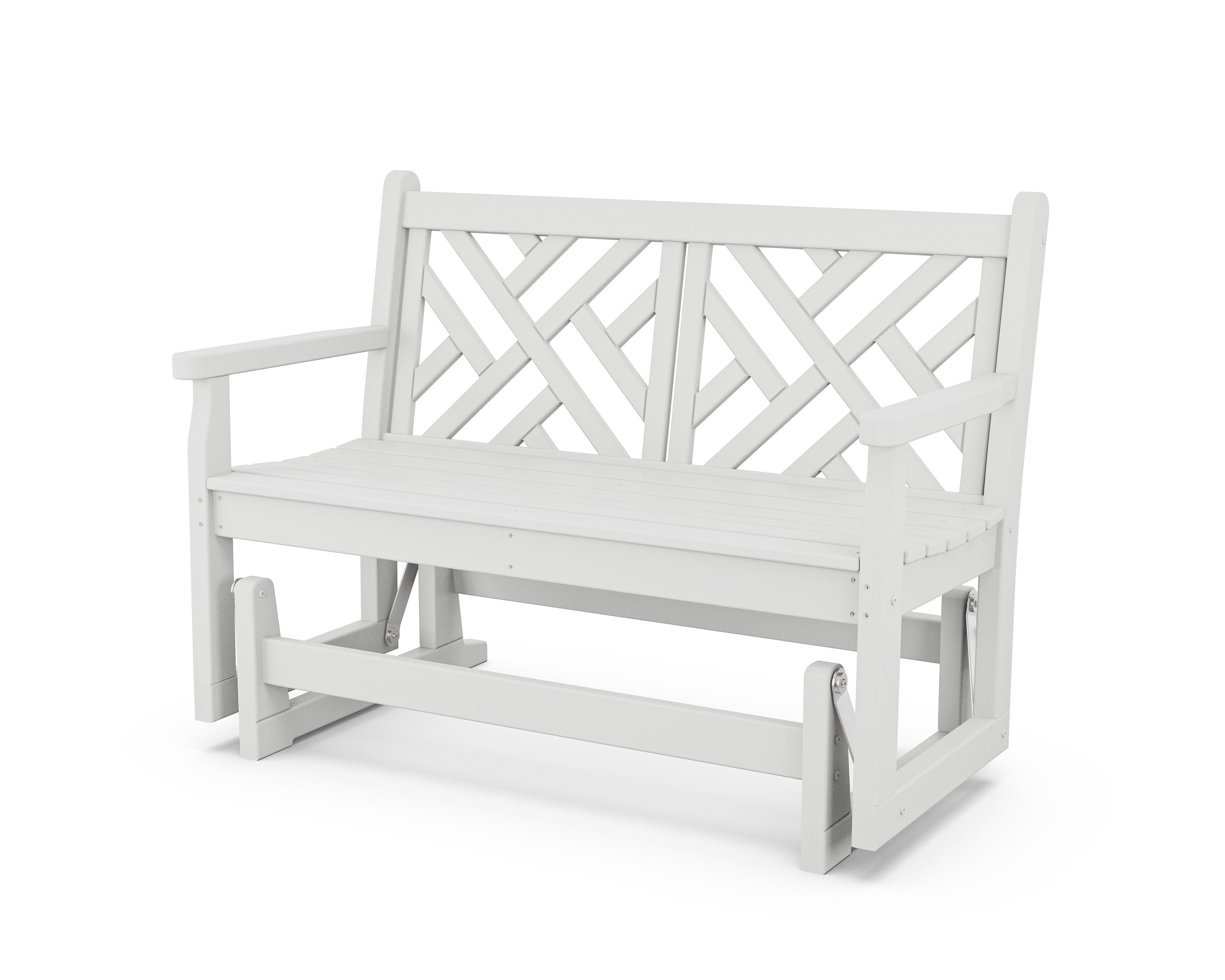 Chippendale 48" Glider in White