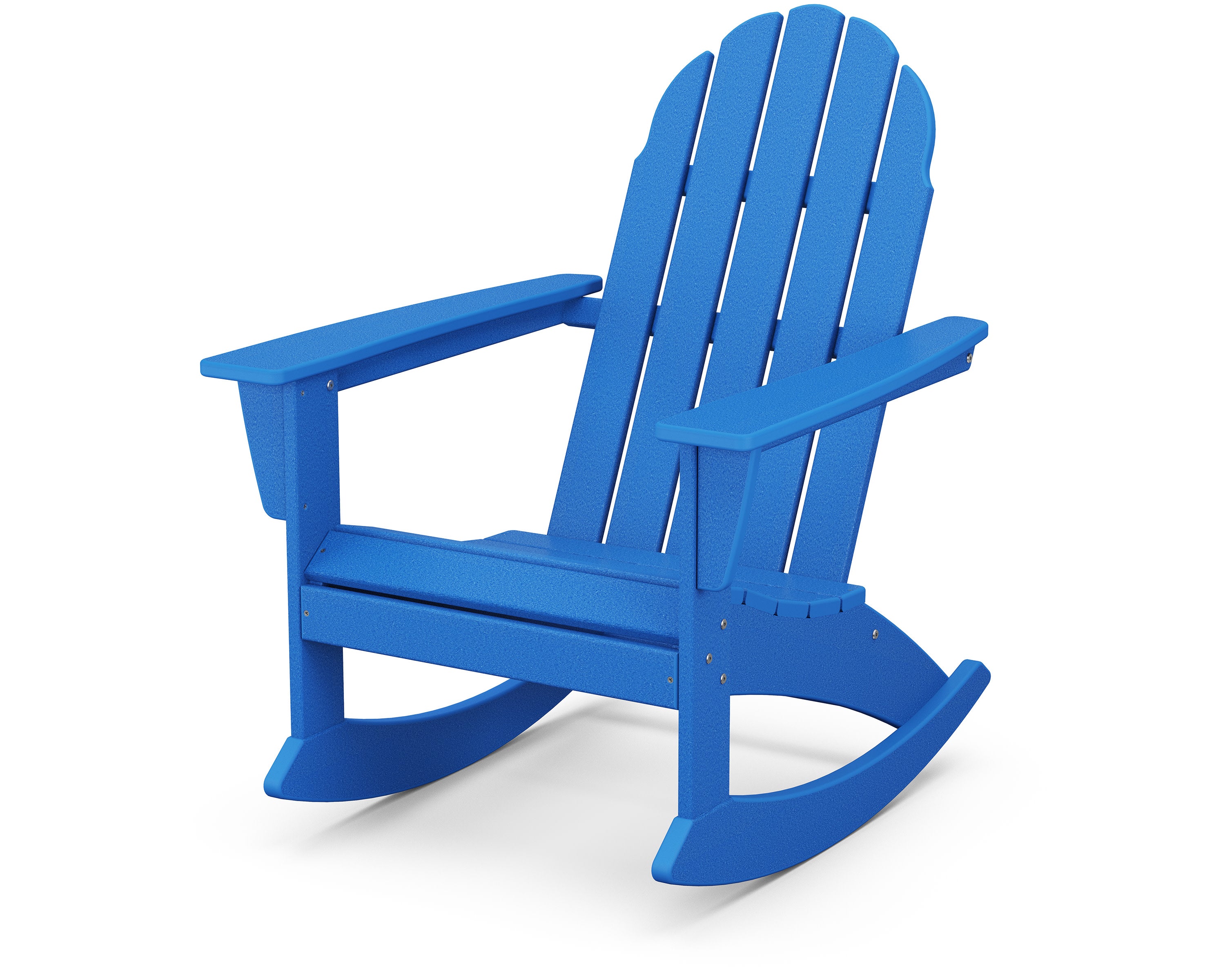 Vineyard Adirondack Rocking Chair in Pacific Blue