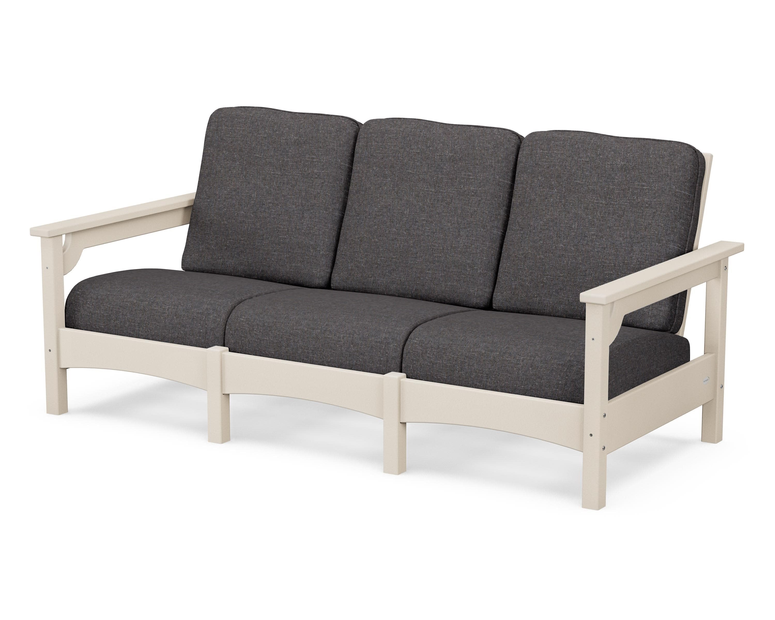 Club Sofa in Sand / Ash Charcoal