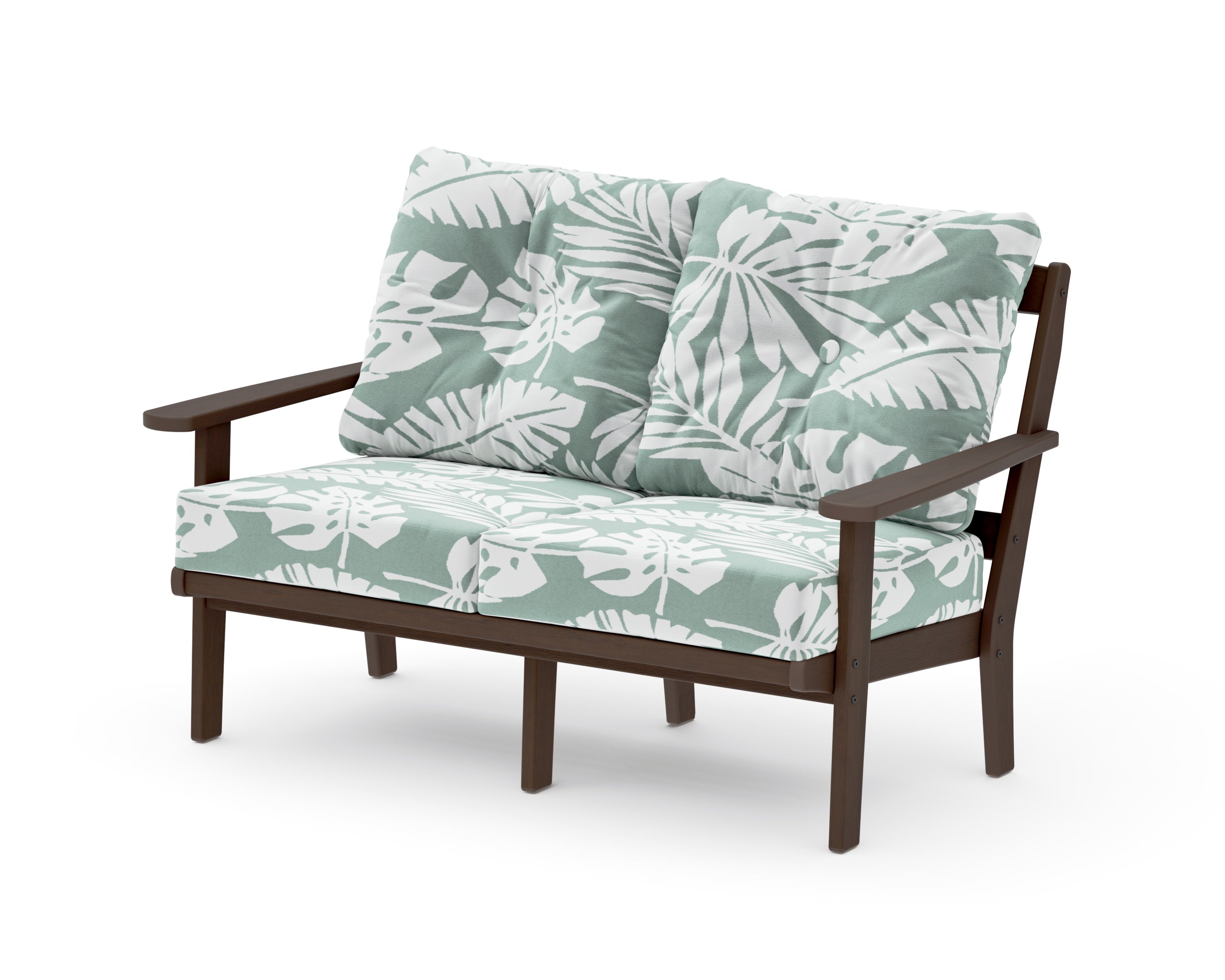 Mission Deep SeatingLoveseat in Kona / Leaf Glacier Spa