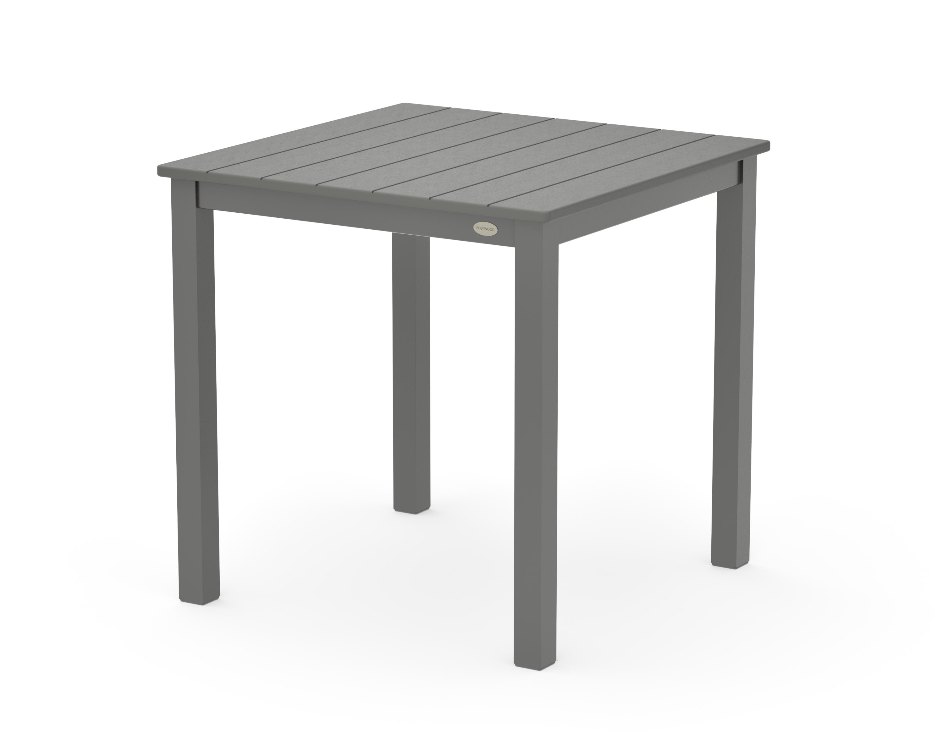Main Street 30 x 30 Dining Table in Charcoal / Slate Grey