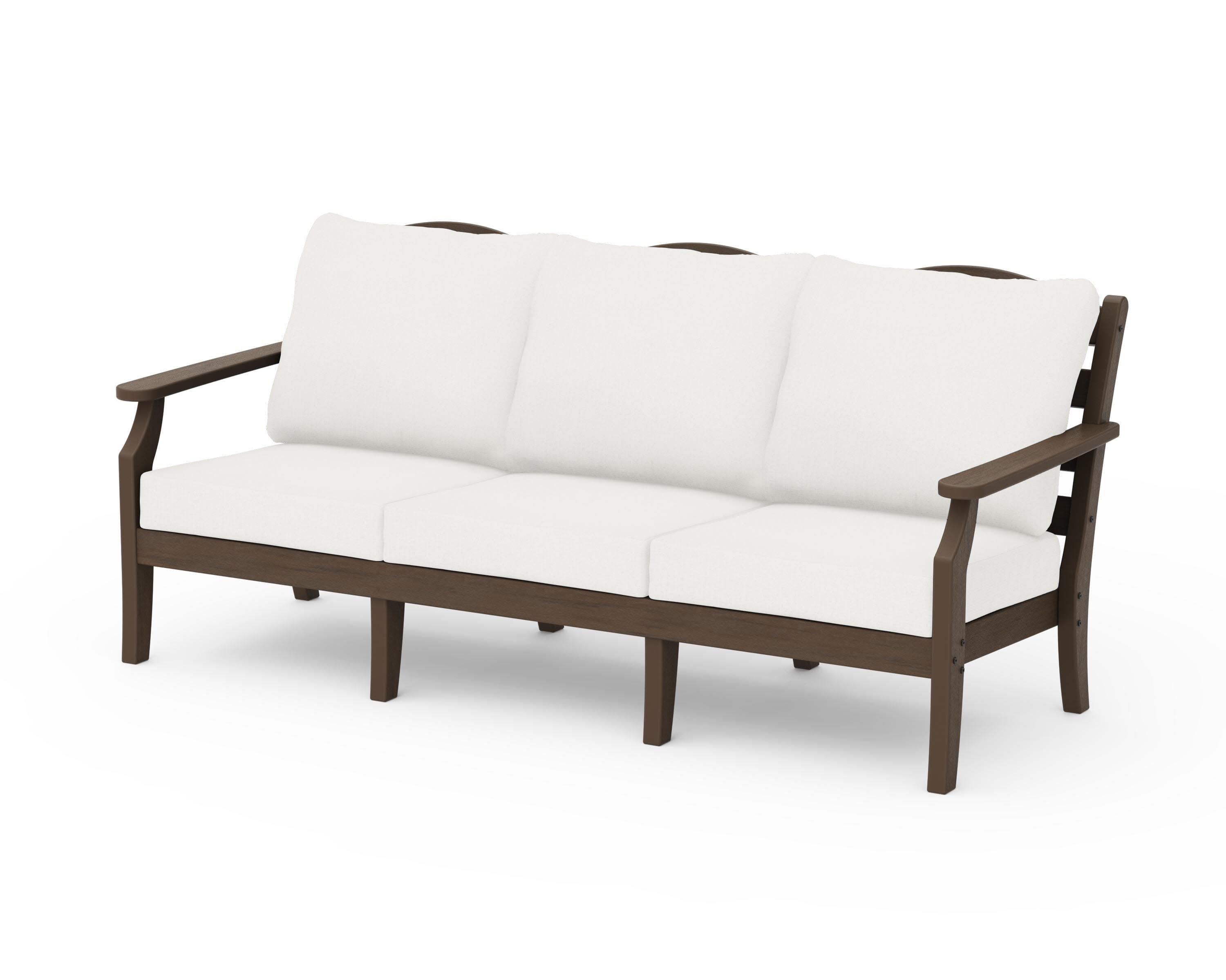 Savannah Deep Seating Sofa in Kona / Natural Linen
