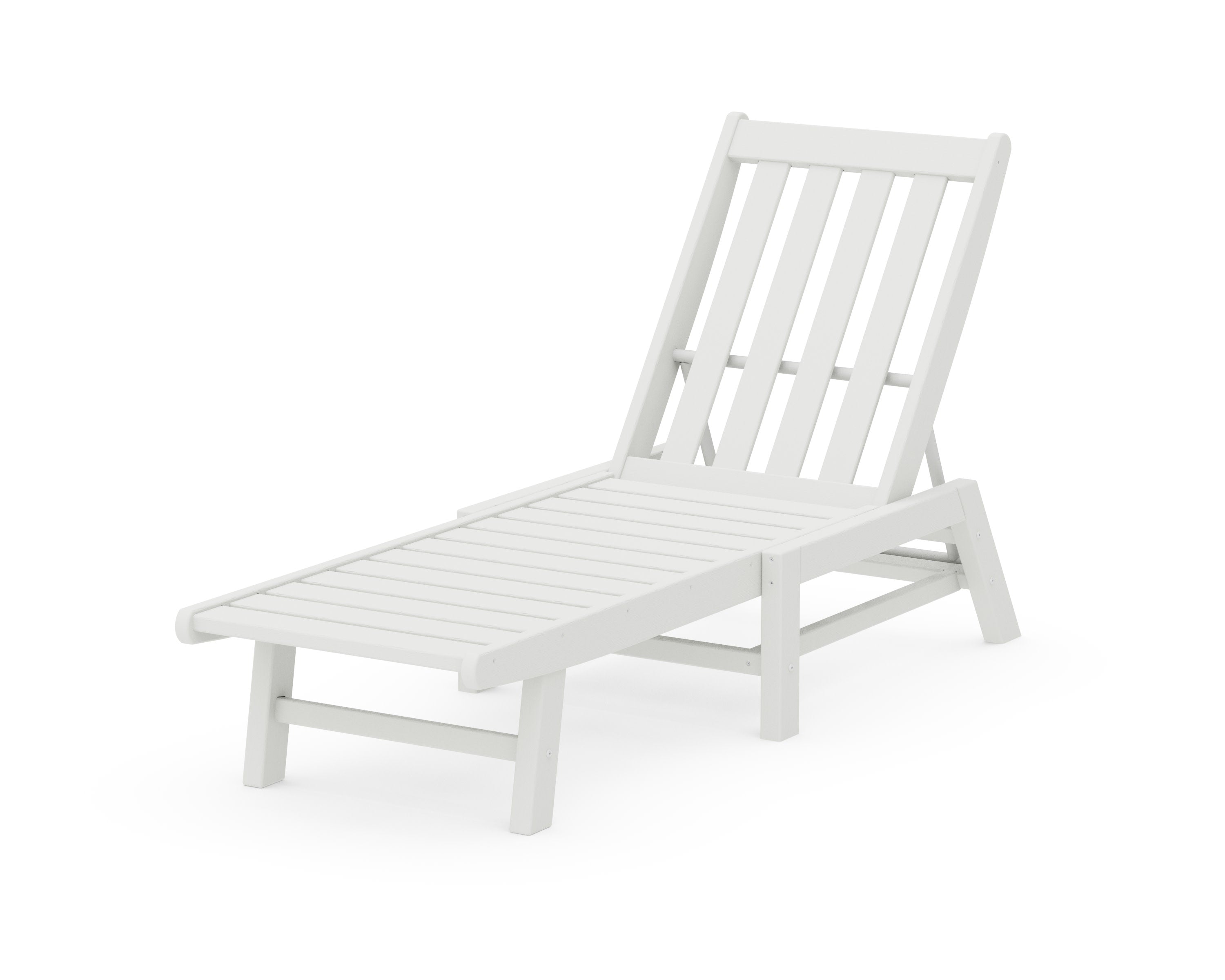 Vineyard Chaise in Vintage White
