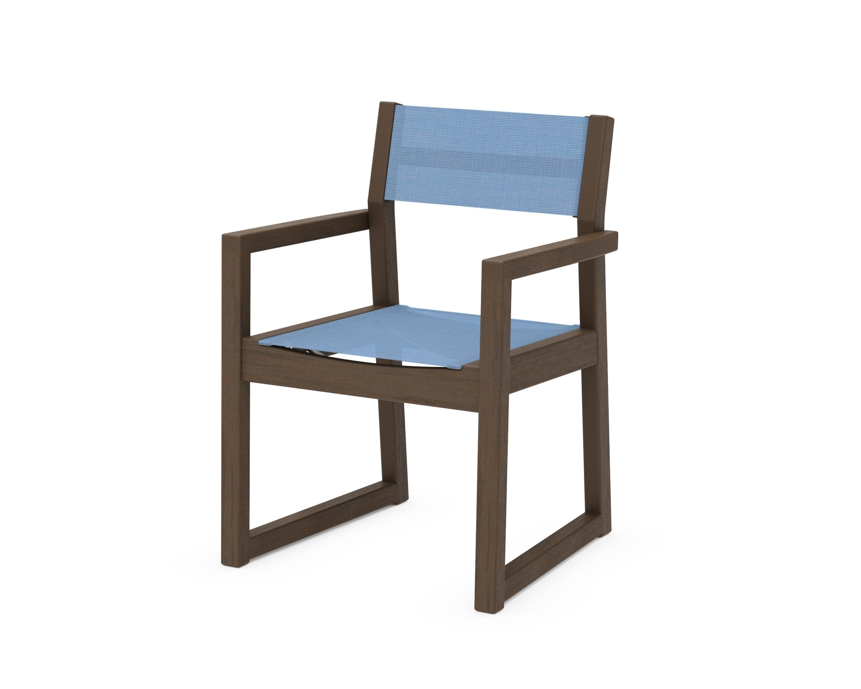 EDGE Sling Dining Arm Chair in Kona / Poolside Sling