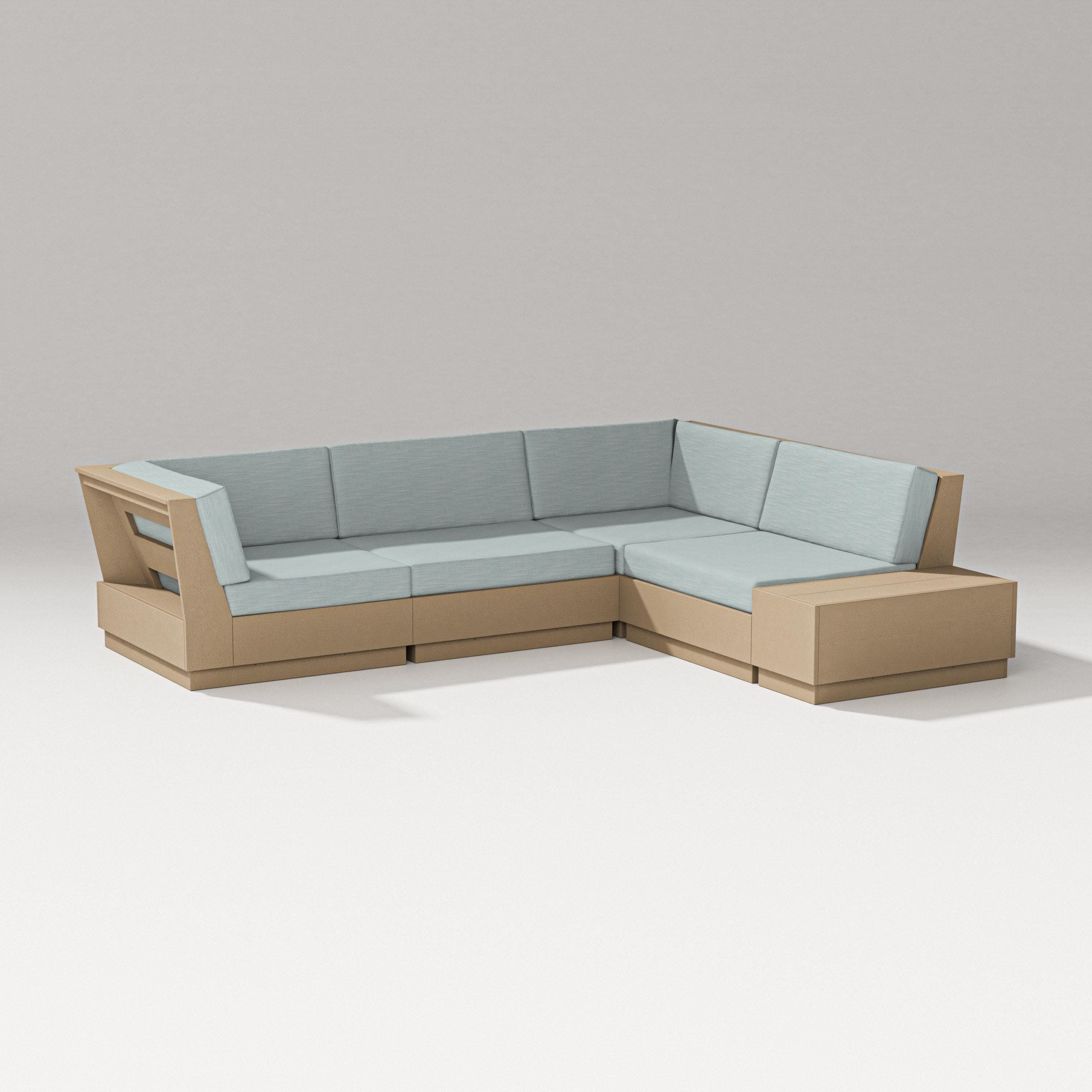 Elevate Corner Sectional in Vintage Sahara / Soothe Mist