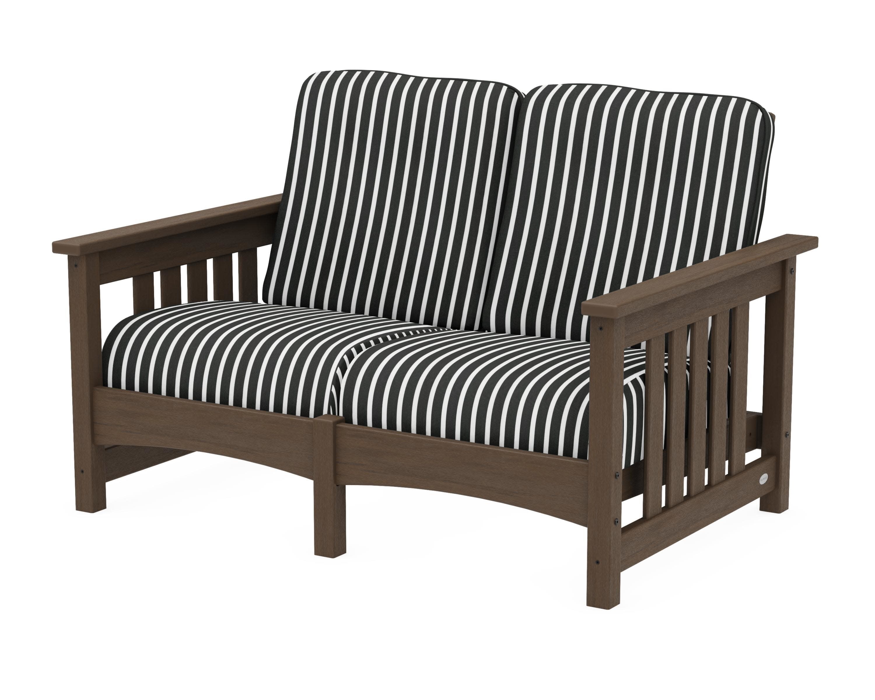 Club Mission Loveseat in Kona / Shore Classic