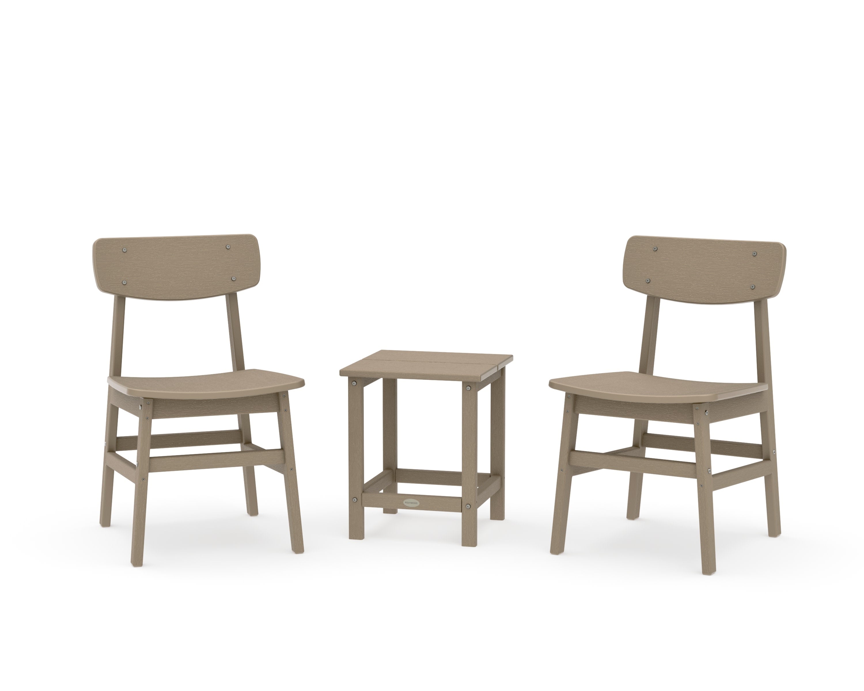 Modern Studio Urban Chair 3-Piece Seating Set in Vintage Sahara